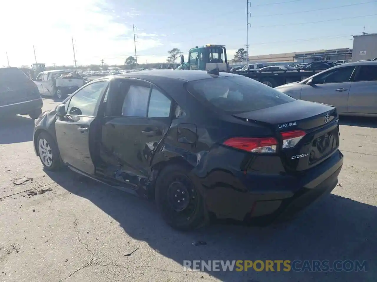 2 Photograph of a damaged car 5YFB4MDE6PP016391 TOYOTA COROLLA 2023