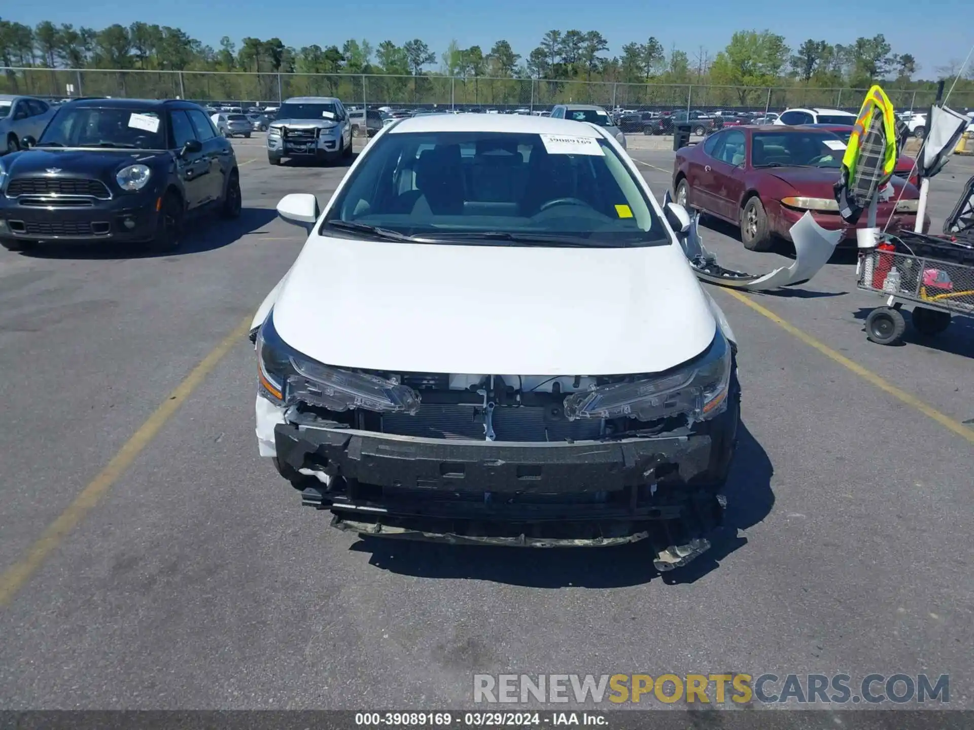 13 Photograph of a damaged car 5YFB4MDE6PP072735 TOYOTA COROLLA 2023