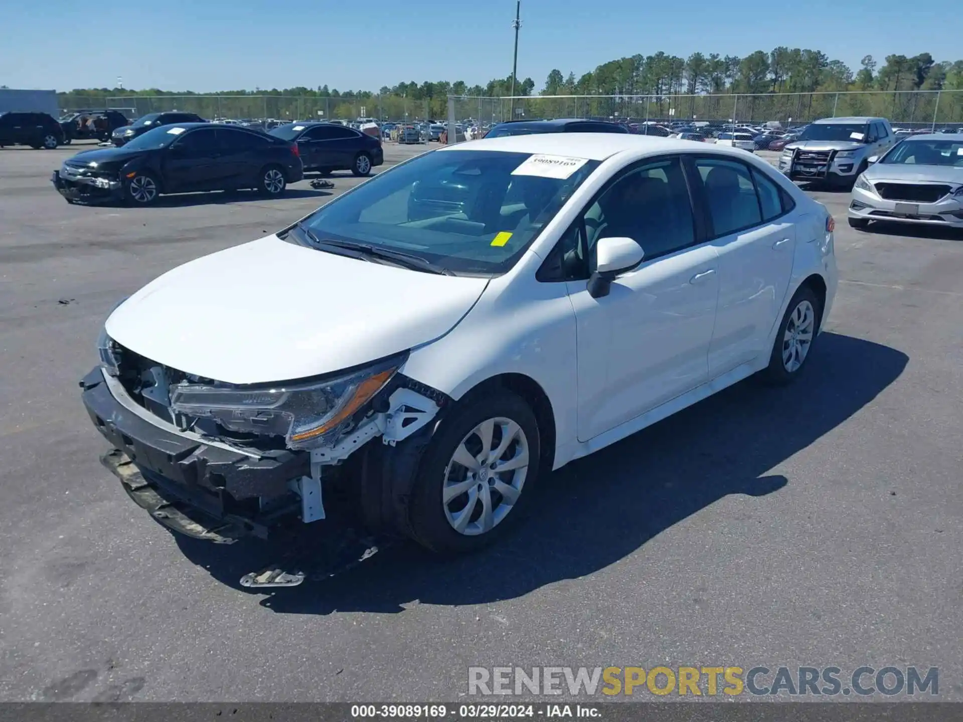 2 Photograph of a damaged car 5YFB4MDE6PP072735 TOYOTA COROLLA 2023