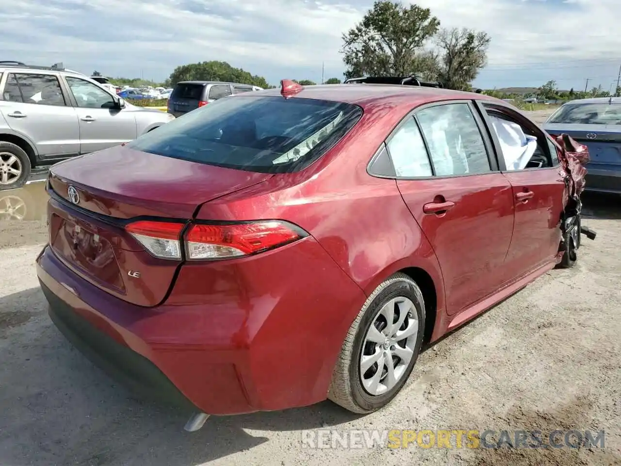 3 Photograph of a damaged car 5YFB4MDE6PP075764 TOYOTA COROLLA 2023