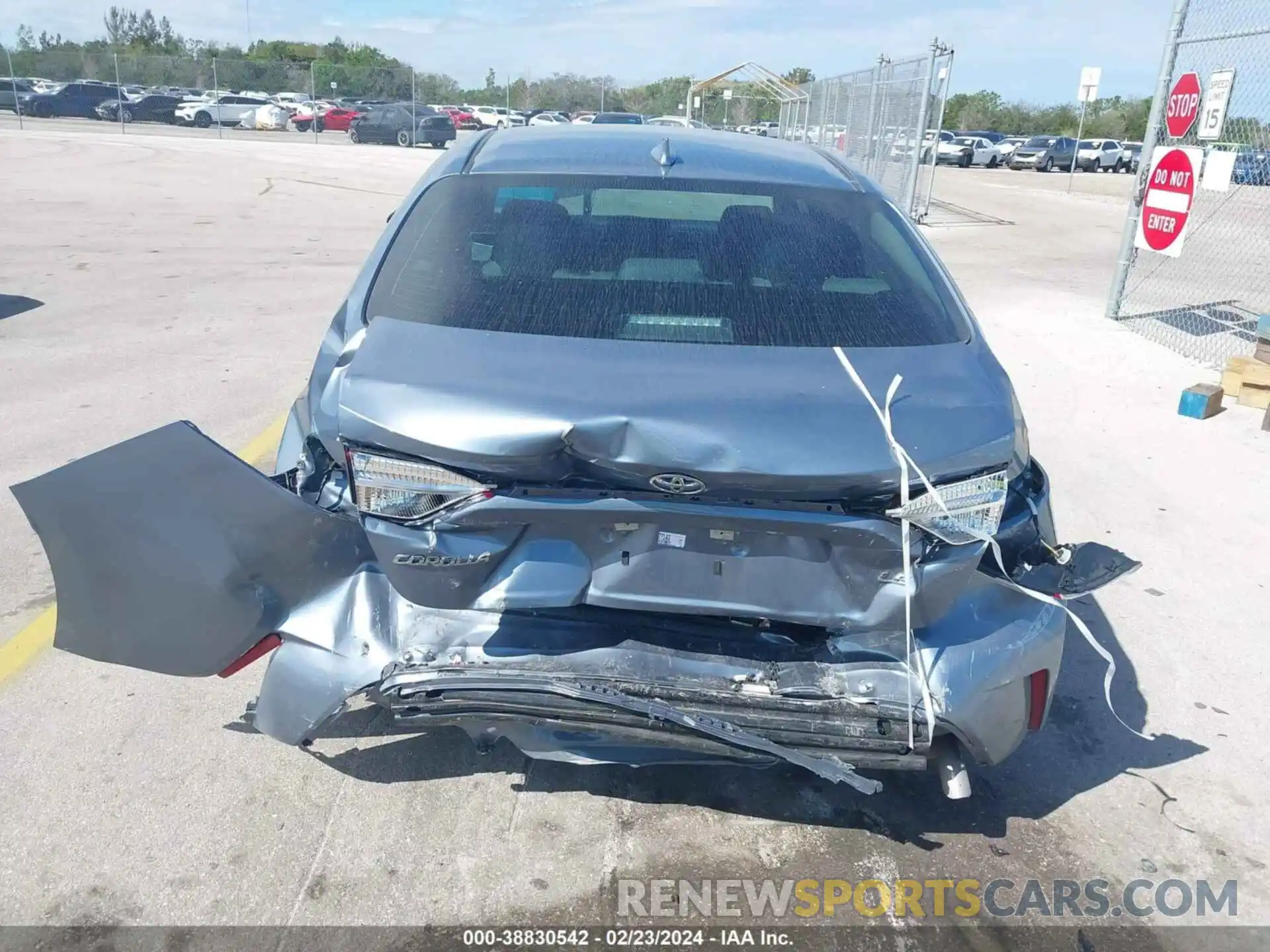 16 Photograph of a damaged car 5YFB4MDE6PP077143 TOYOTA COROLLA 2023