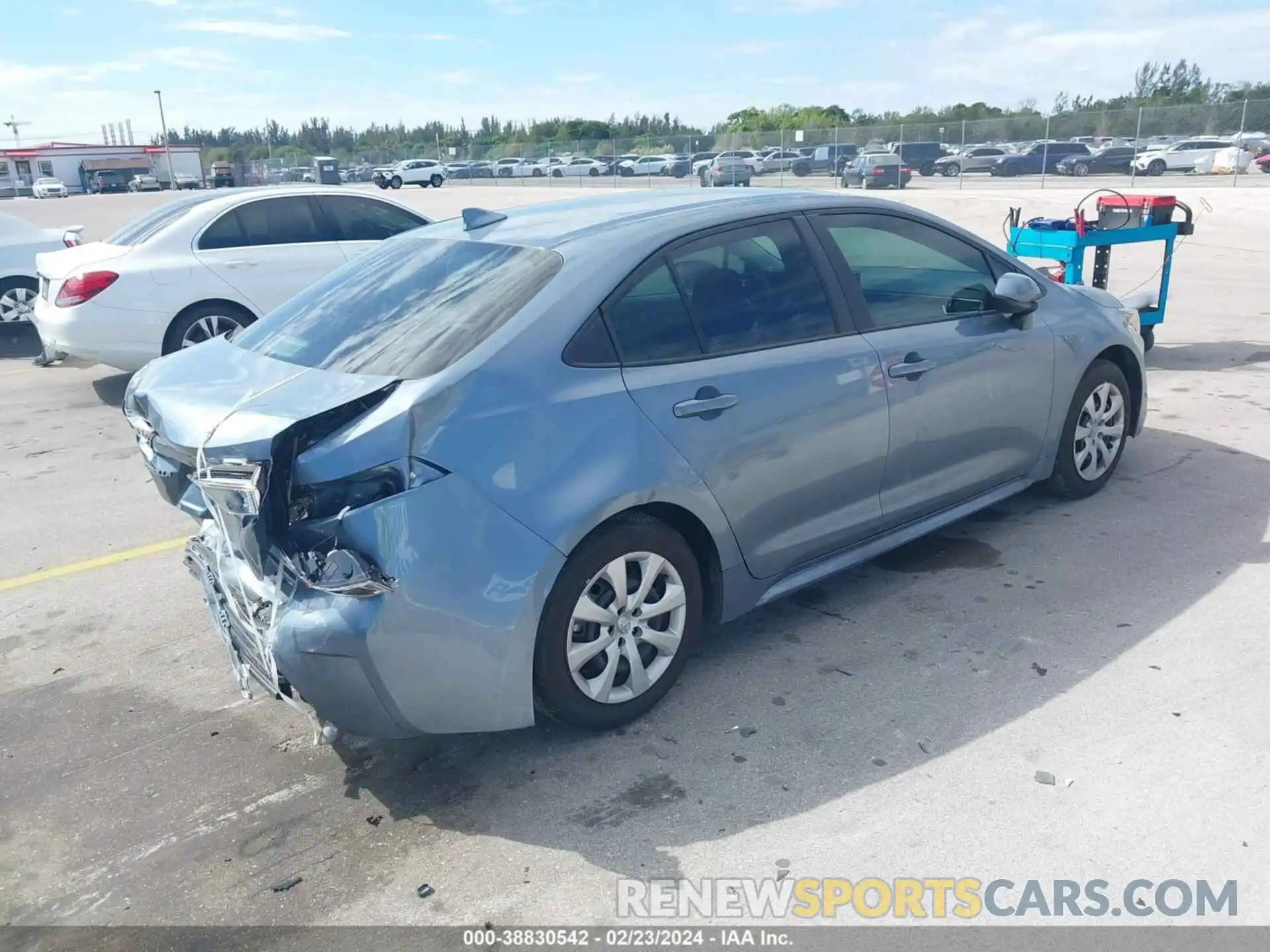 4 Photograph of a damaged car 5YFB4MDE6PP077143 TOYOTA COROLLA 2023