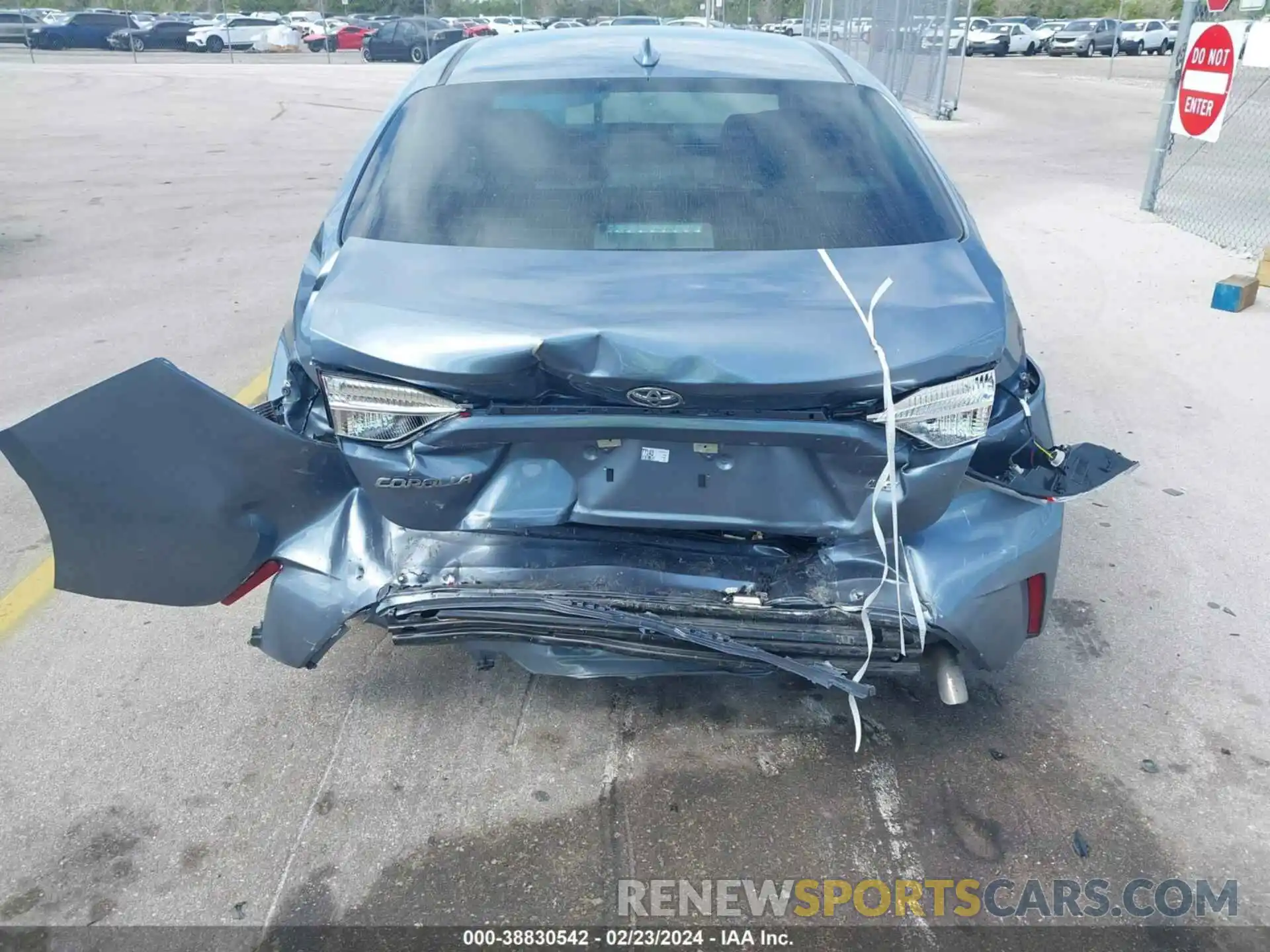 6 Photograph of a damaged car 5YFB4MDE6PP077143 TOYOTA COROLLA 2023