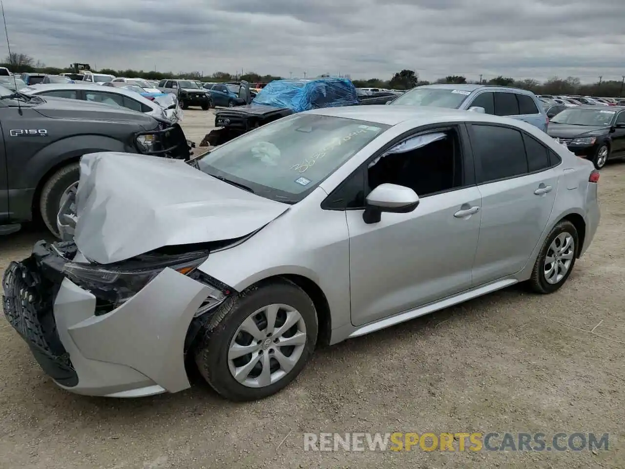 1 Photograph of a damaged car 5YFB4MDE6PP077501 TOYOTA COROLLA 2023