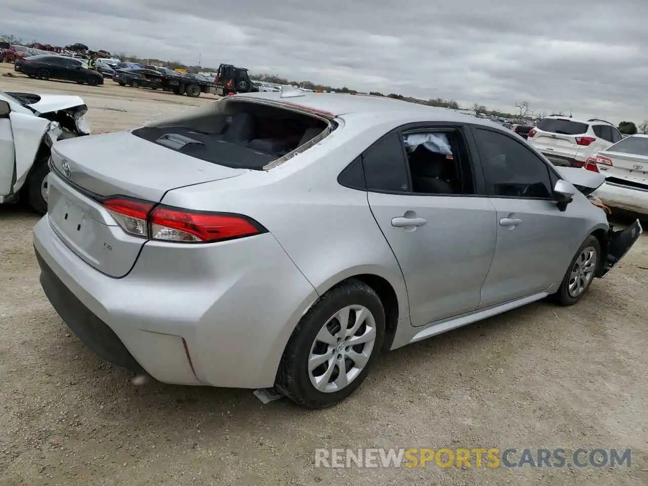 3 Photograph of a damaged car 5YFB4MDE6PP077501 TOYOTA COROLLA 2023