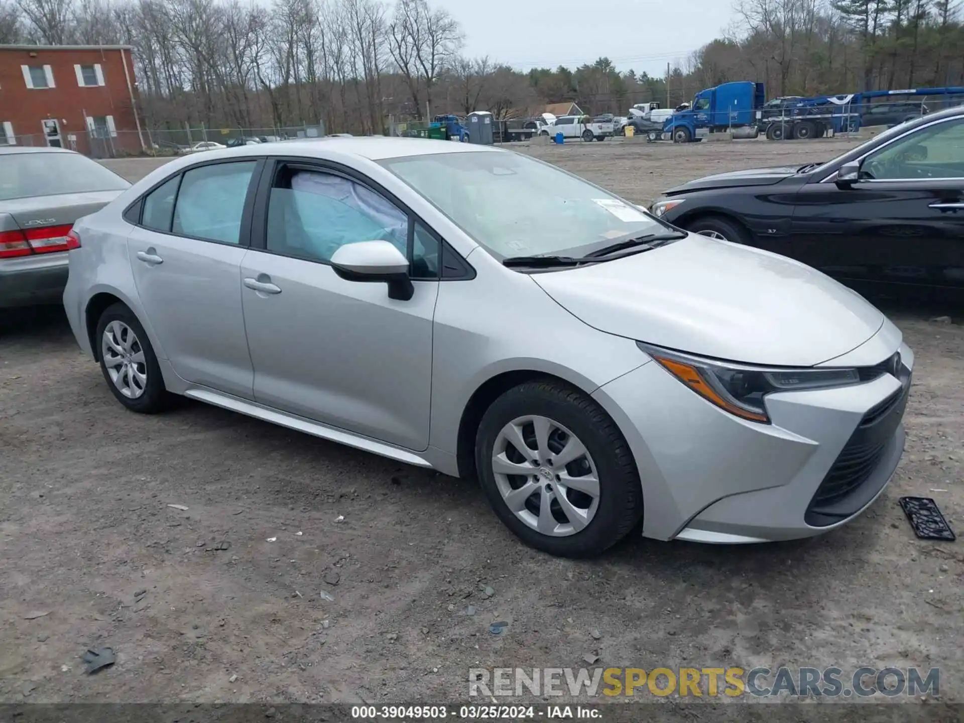 1 Photograph of a damaged car 5YFB4MDE7PP015394 TOYOTA COROLLA 2023