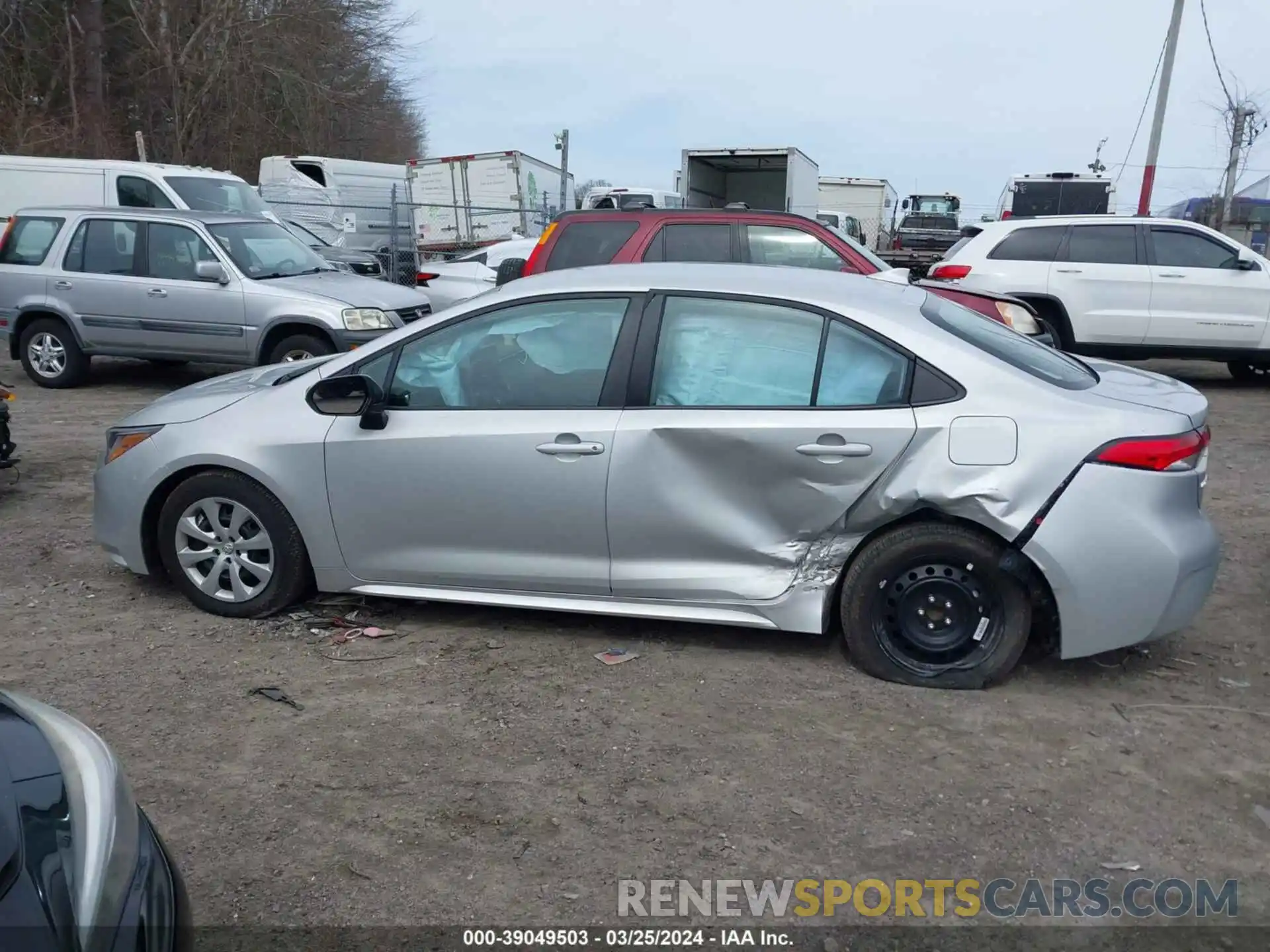 14 Photograph of a damaged car 5YFB4MDE7PP015394 TOYOTA COROLLA 2023