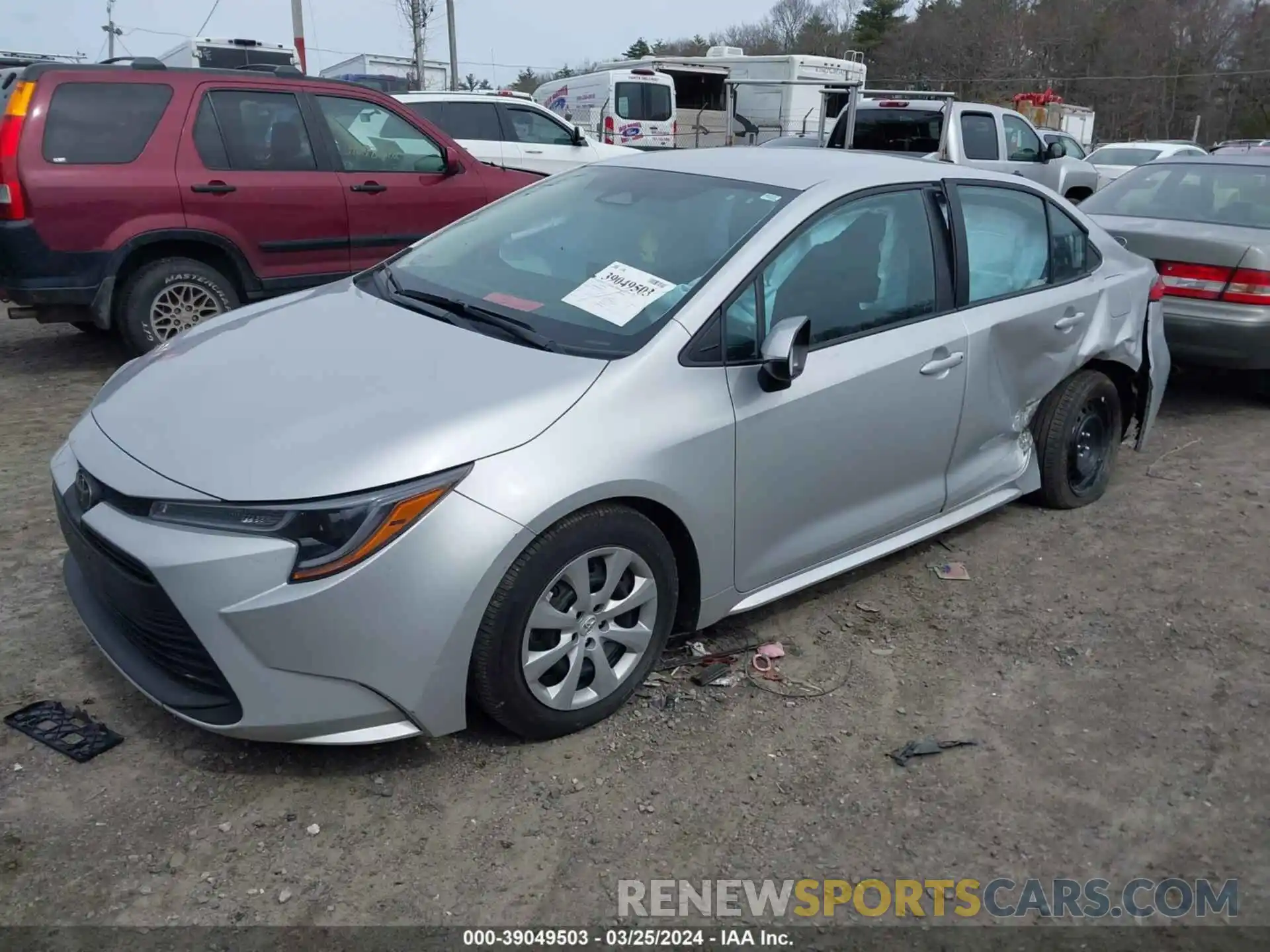 2 Photograph of a damaged car 5YFB4MDE7PP015394 TOYOTA COROLLA 2023