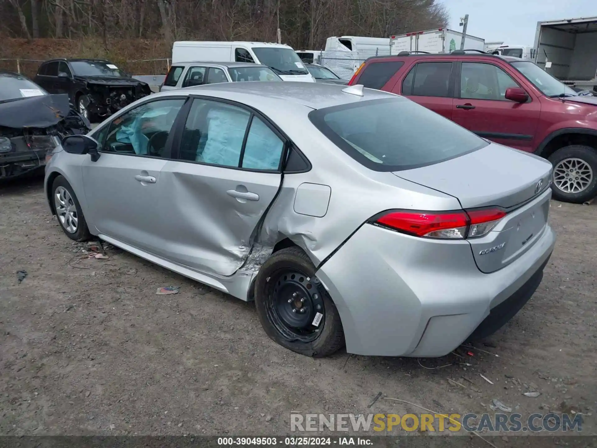 3 Photograph of a damaged car 5YFB4MDE7PP015394 TOYOTA COROLLA 2023