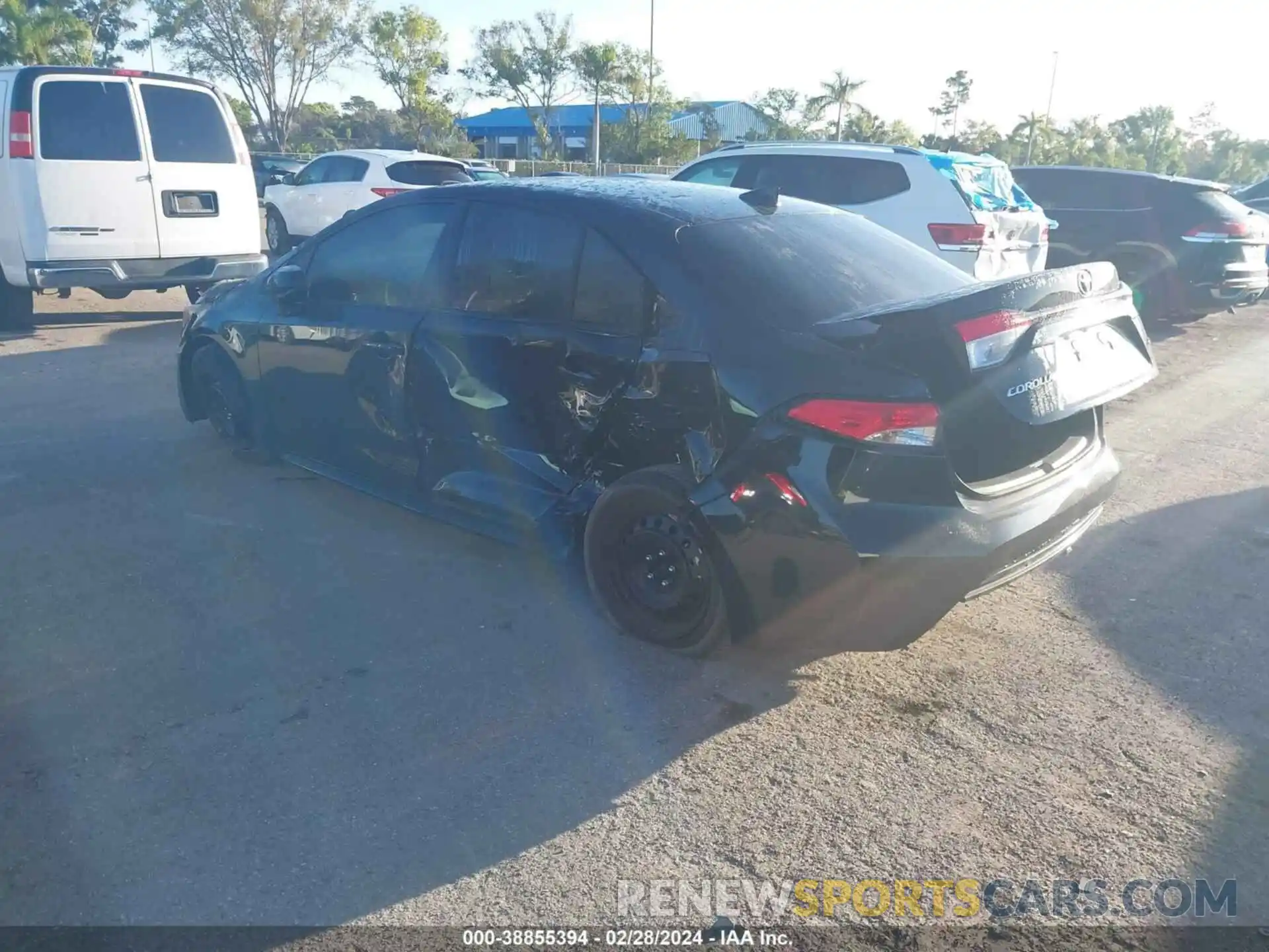 3 Photograph of a damaged car 5YFB4MDE7PP032115 TOYOTA COROLLA 2023