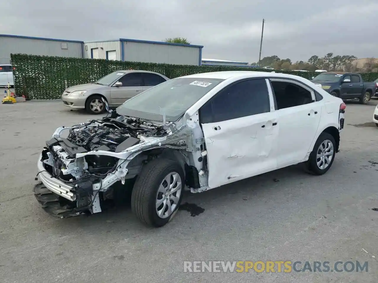 1 Photograph of a damaged car 5YFB4MDE7PP041820 TOYOTA COROLLA 2023