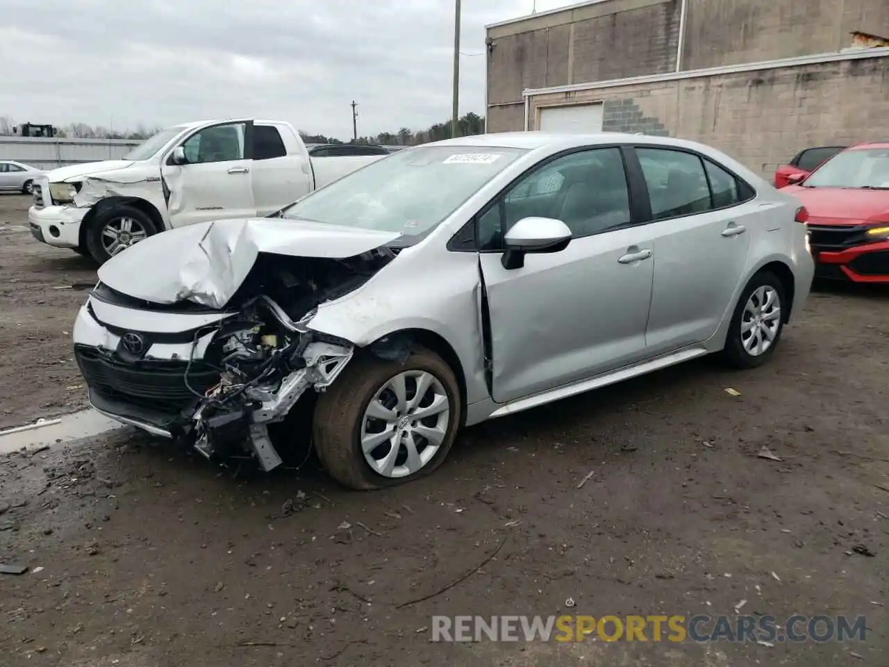 1 Photograph of a damaged car 5YFB4MDE7PP046984 TOYOTA COROLLA 2023