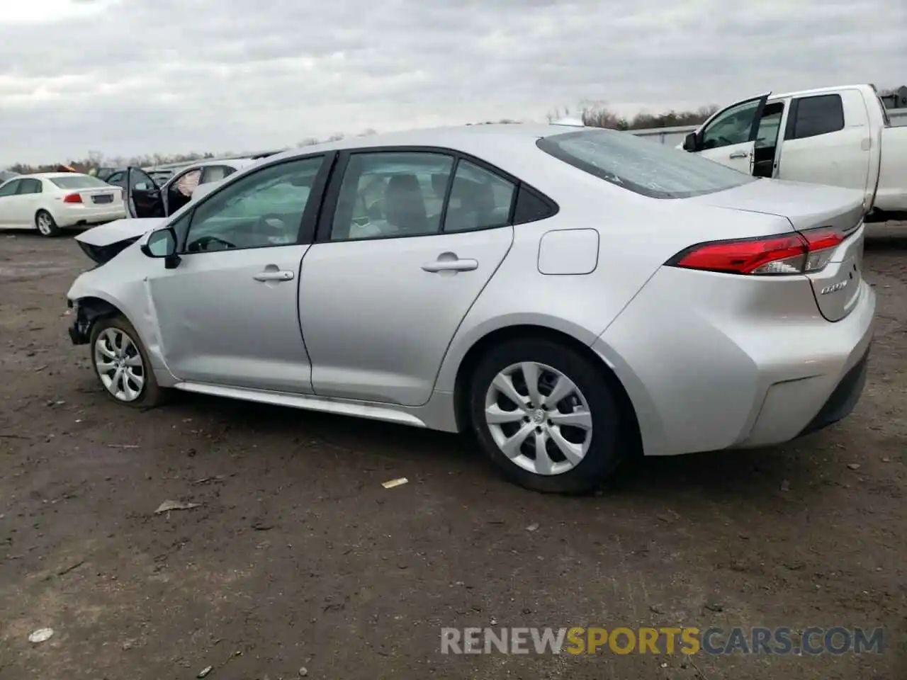 2 Photograph of a damaged car 5YFB4MDE7PP046984 TOYOTA COROLLA 2023