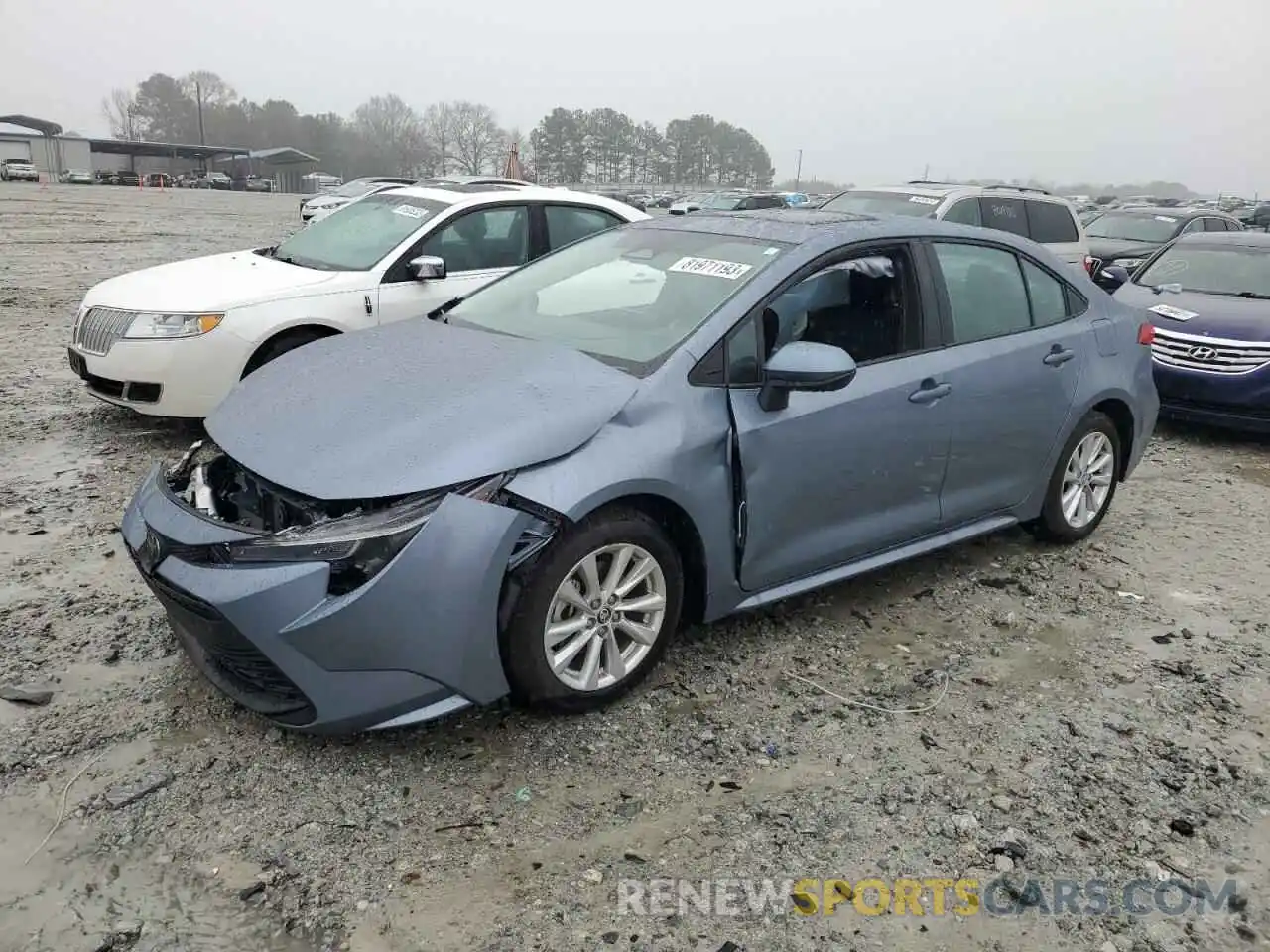 1 Photograph of a damaged car 5YFB4MDE7PP058763 TOYOTA COROLLA 2023