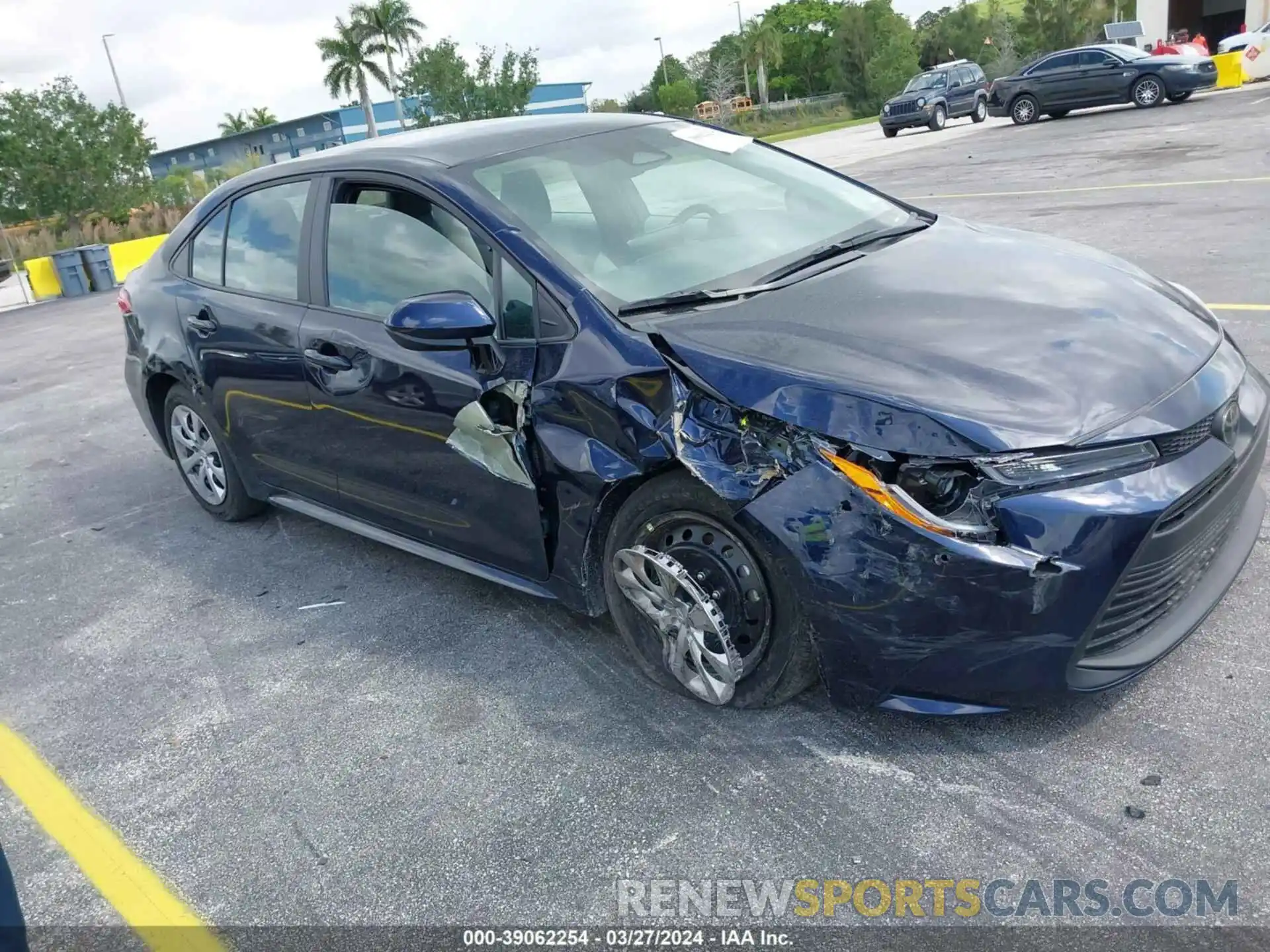 1 Photograph of a damaged car 5YFB4MDE7PP069861 TOYOTA COROLLA 2023