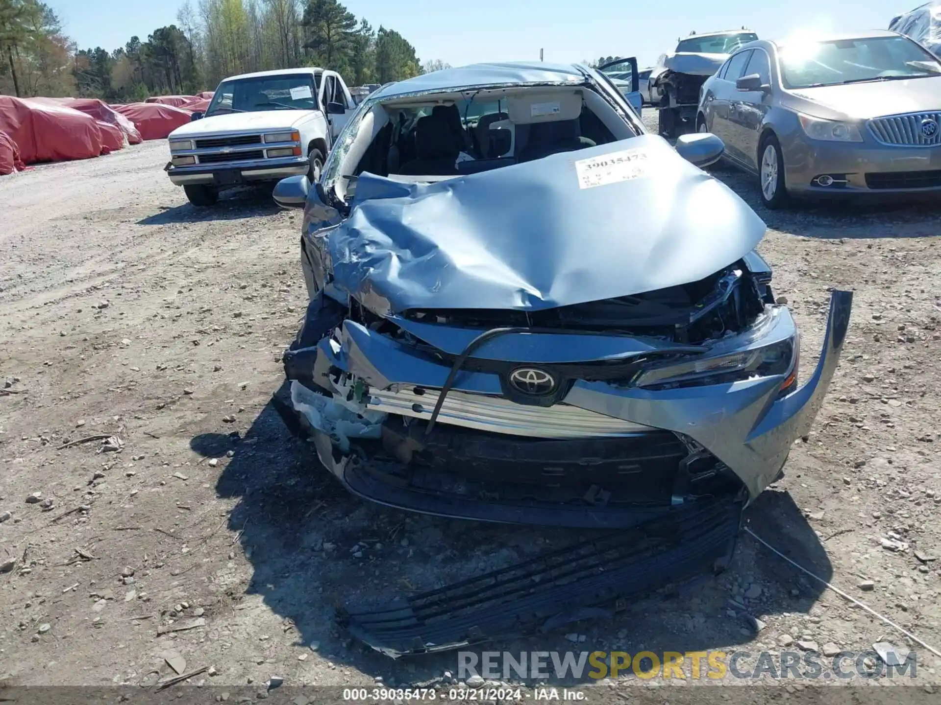 12 Photograph of a damaged car 5YFB4MDE7PP076387 TOYOTA COROLLA 2023