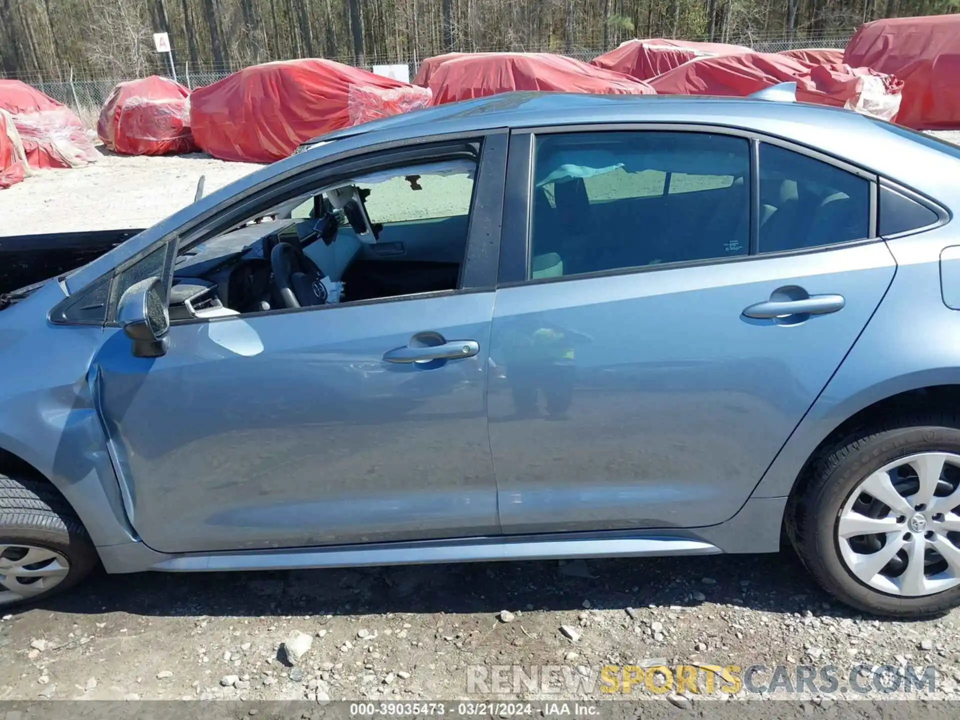 14 Photograph of a damaged car 5YFB4MDE7PP076387 TOYOTA COROLLA 2023