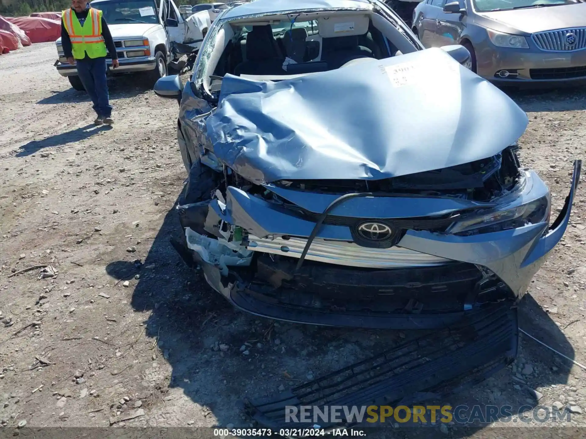 17 Photograph of a damaged car 5YFB4MDE7PP076387 TOYOTA COROLLA 2023