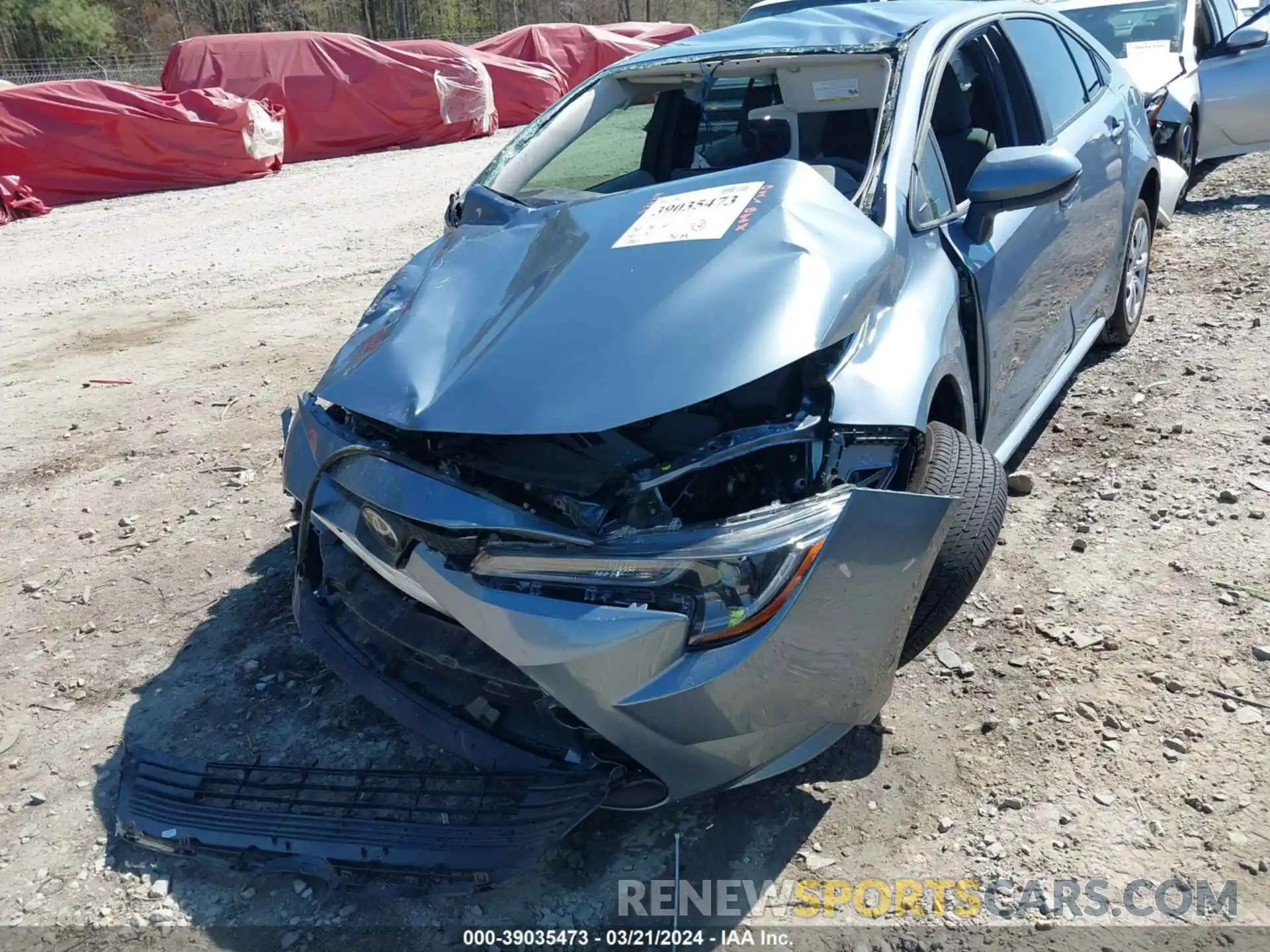 19 Photograph of a damaged car 5YFB4MDE7PP076387 TOYOTA COROLLA 2023