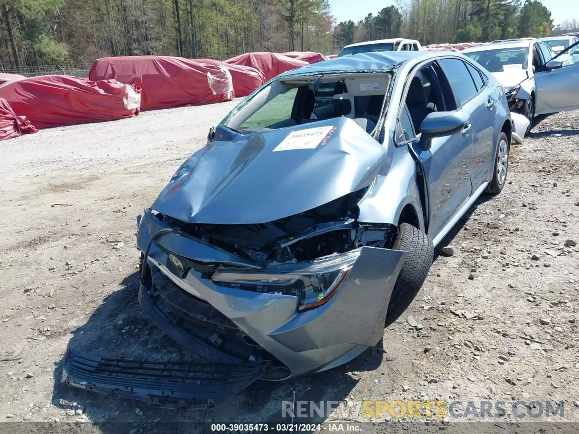 2 Photograph of a damaged car 5YFB4MDE7PP076387 TOYOTA COROLLA 2023