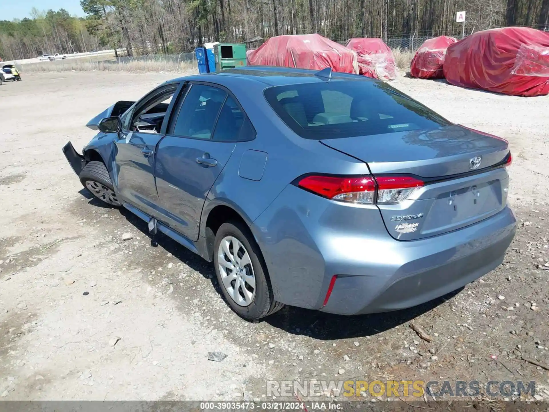 3 Photograph of a damaged car 5YFB4MDE7PP076387 TOYOTA COROLLA 2023