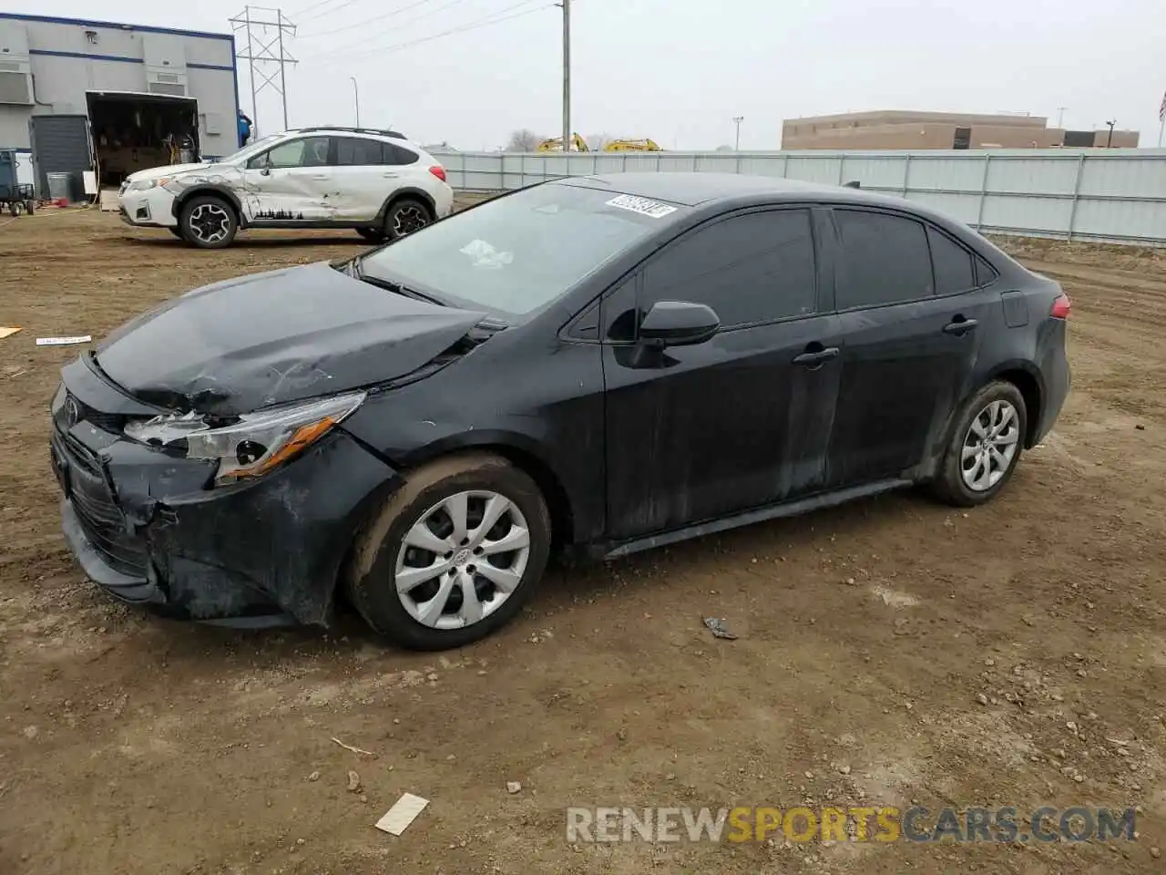 1 Photograph of a damaged car 5YFB4MDE8PP003741 TOYOTA COROLLA 2023