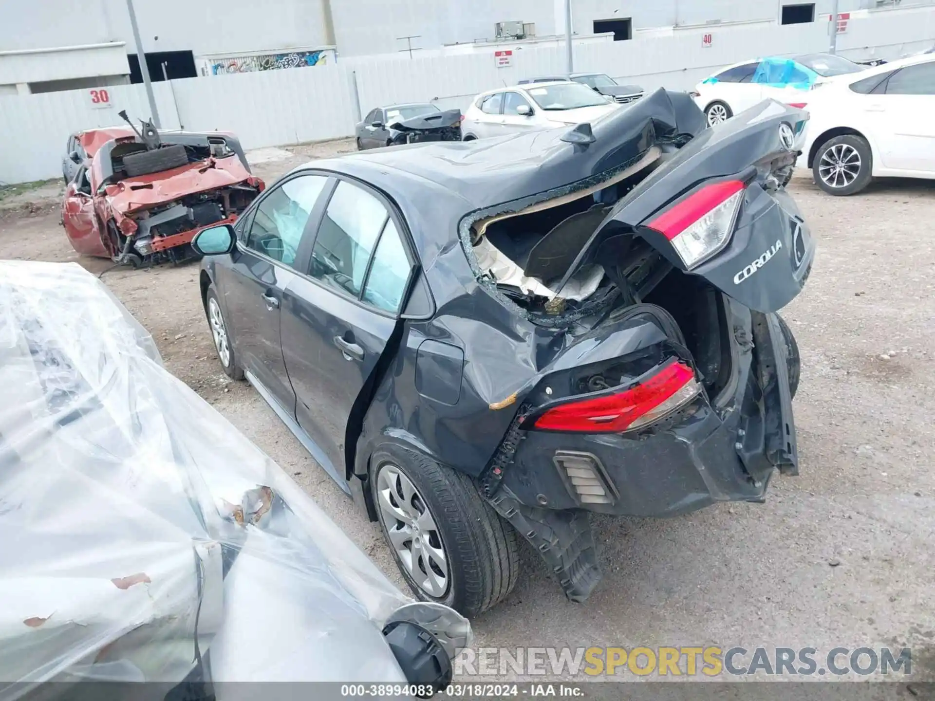 3 Фотография поврежденного автомобиля 5YFB4MDE8PP020488 TOYOTA COROLLA 2023