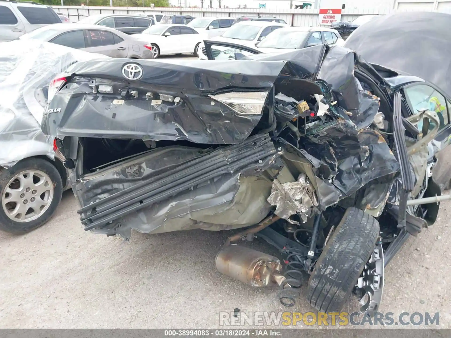 6 Фотография поврежденного автомобиля 5YFB4MDE8PP020488 TOYOTA COROLLA 2023
