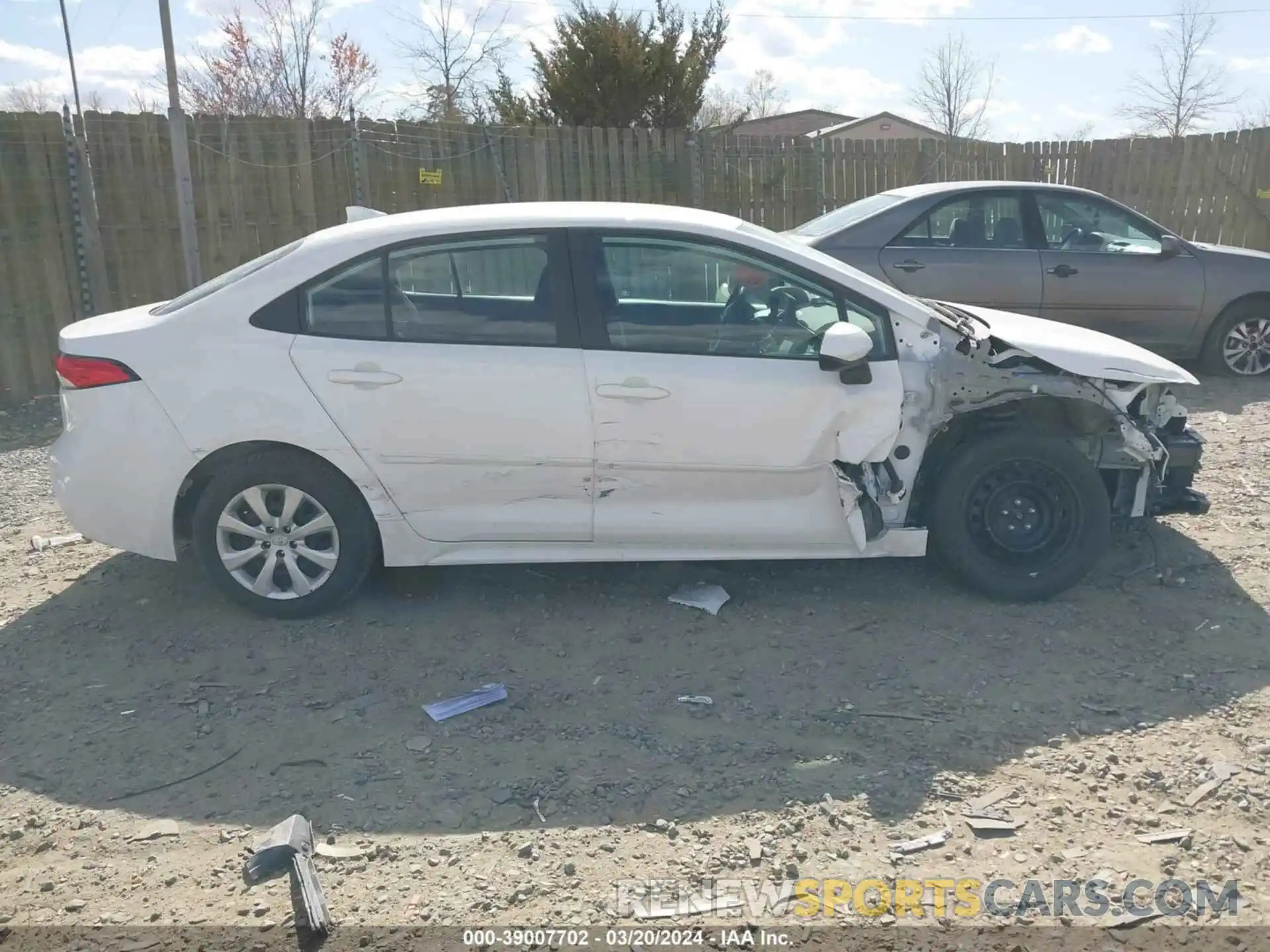 14 Photograph of a damaged car 5YFB4MDE8PP029384 TOYOTA COROLLA 2023