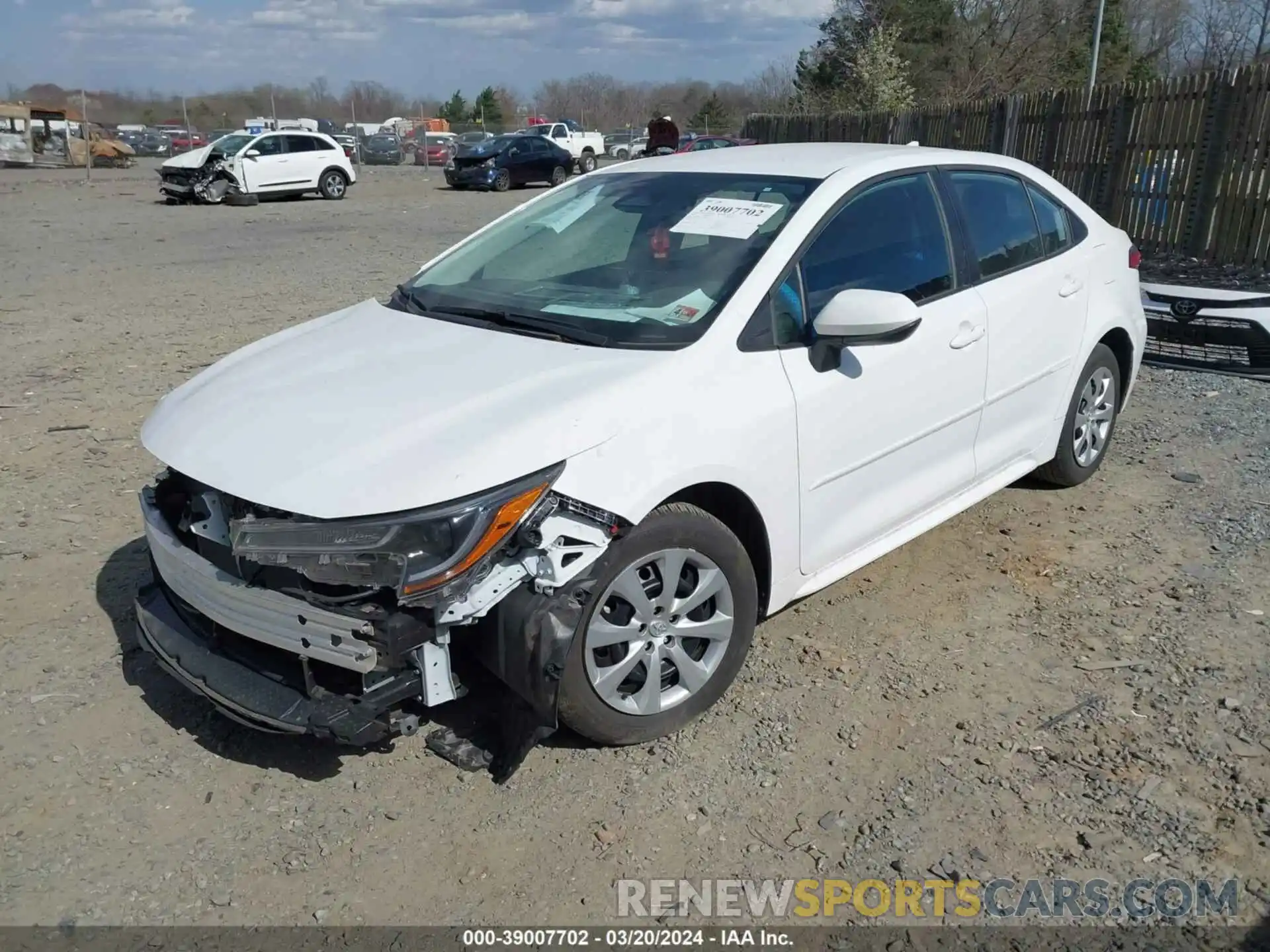 2 Photograph of a damaged car 5YFB4MDE8PP029384 TOYOTA COROLLA 2023