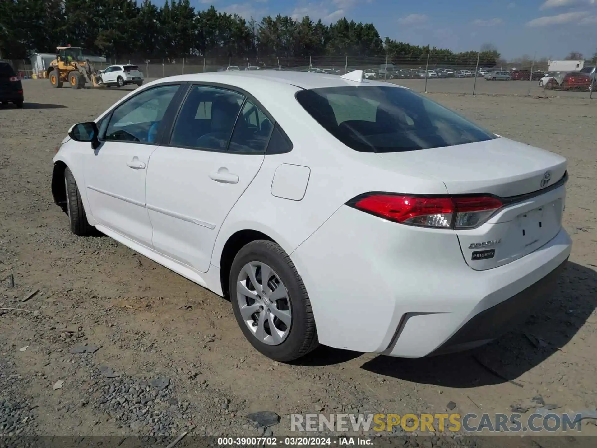 3 Photograph of a damaged car 5YFB4MDE8PP029384 TOYOTA COROLLA 2023