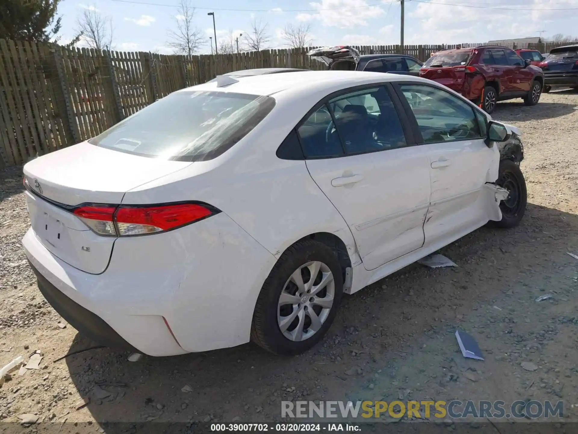 4 Photograph of a damaged car 5YFB4MDE8PP029384 TOYOTA COROLLA 2023