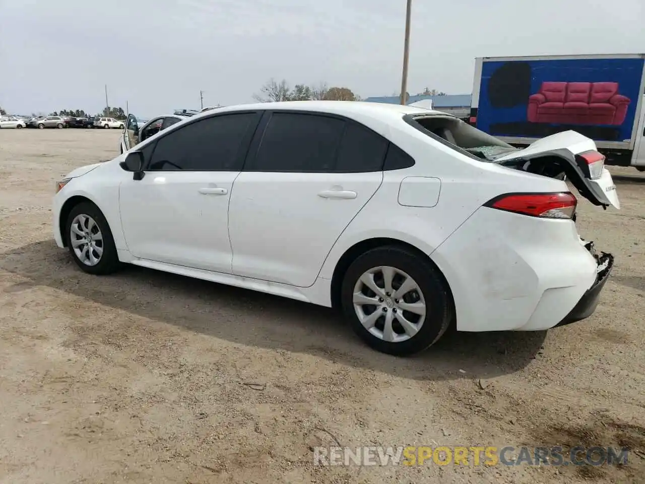 2 Photograph of a damaged car 5YFB4MDE8PP041034 TOYOTA COROLLA 2023