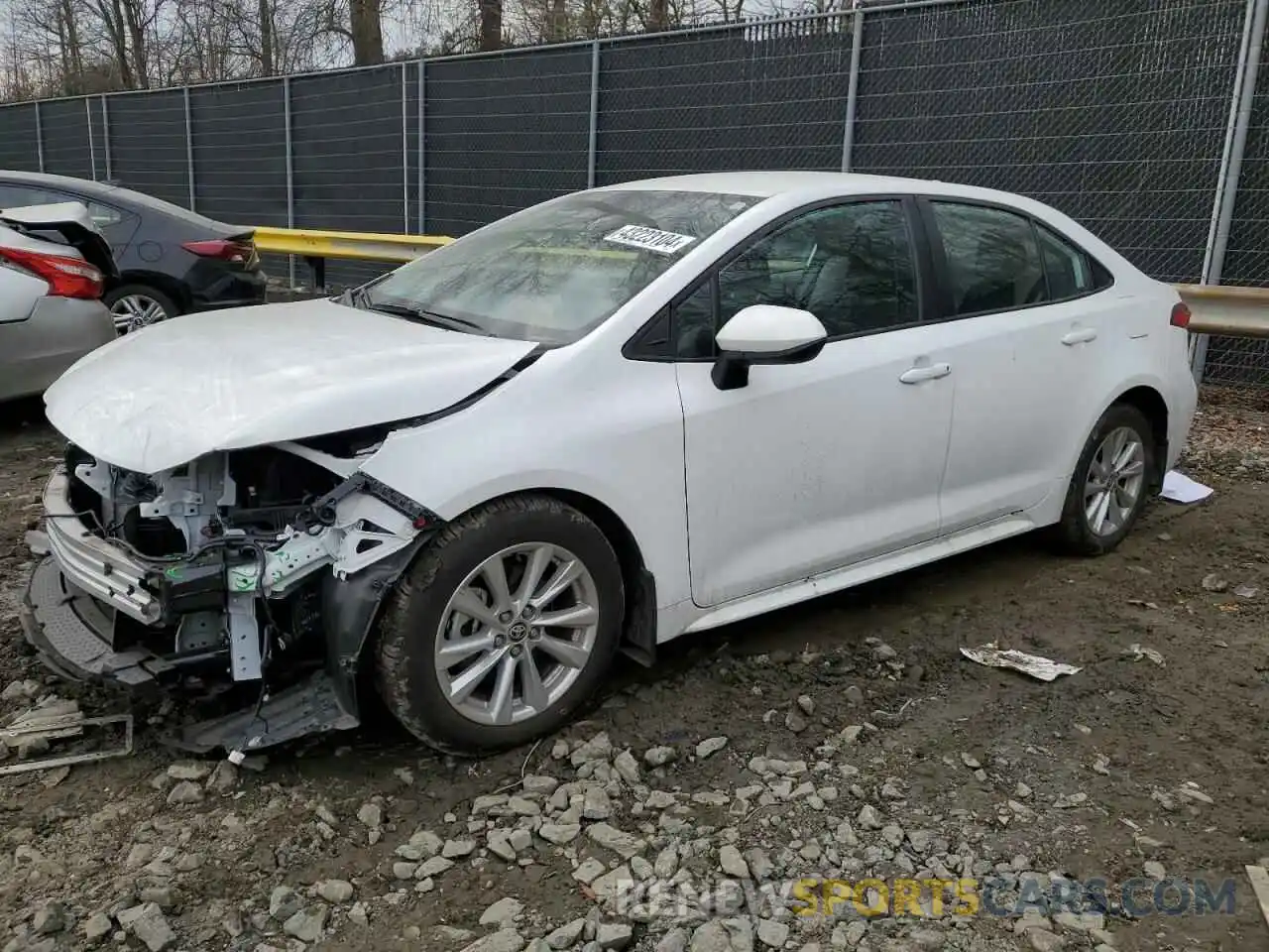 1 Photograph of a damaged car 5YFB4MDE8PP042698 TOYOTA COROLLA 2023