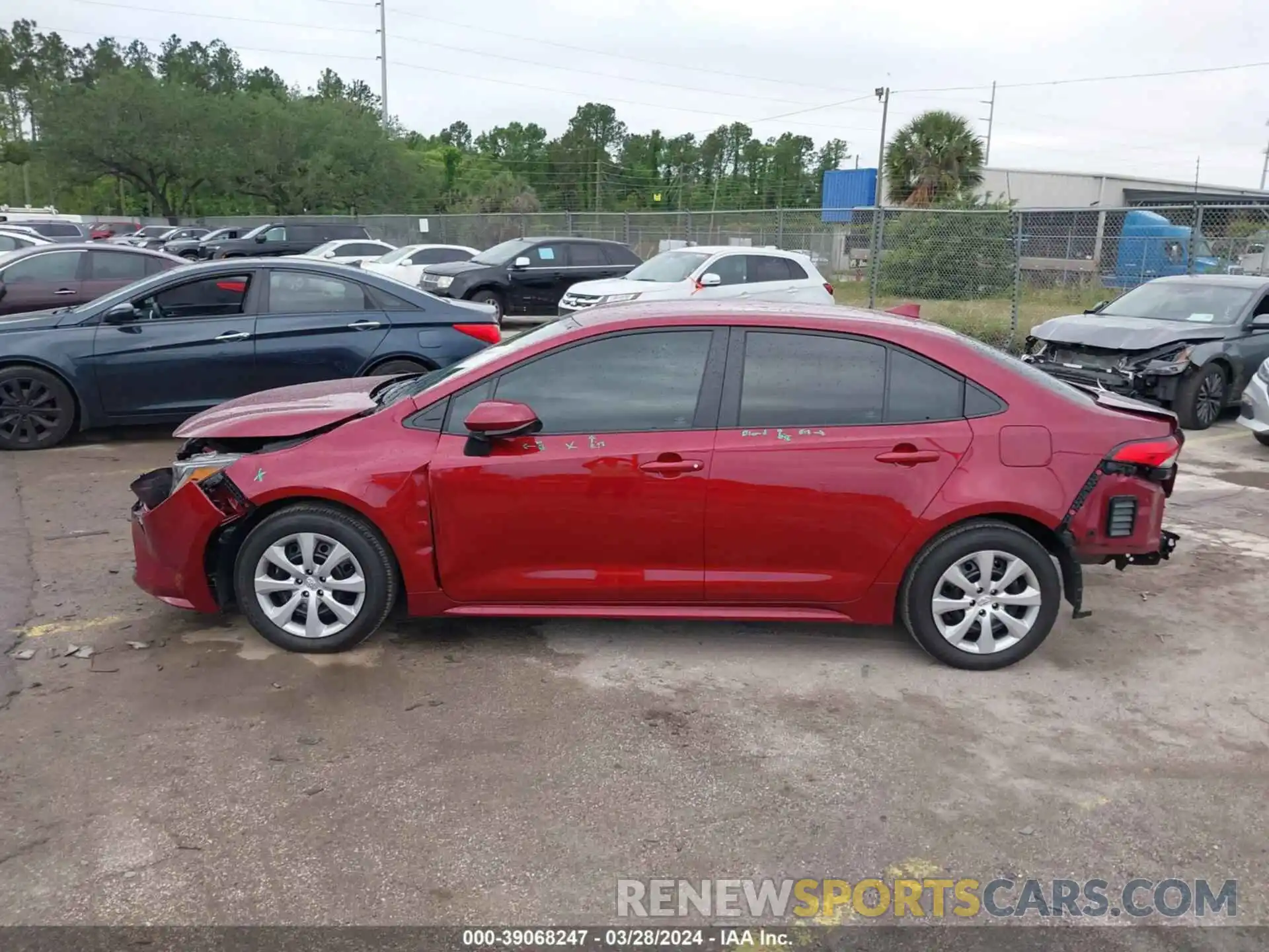 14 Photograph of a damaged car 5YFB4MDE8PP068511 TOYOTA COROLLA 2023