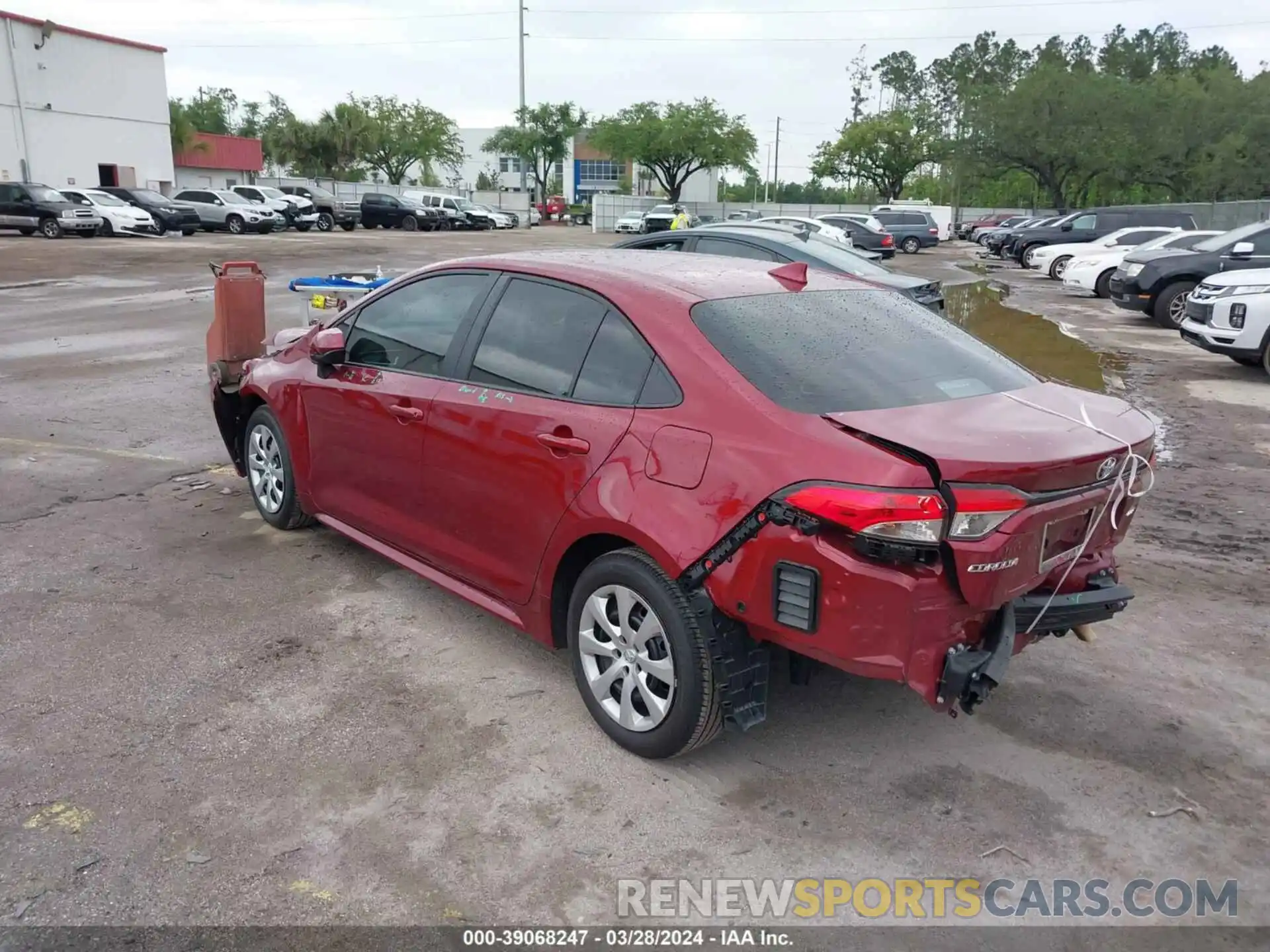 3 Photograph of a damaged car 5YFB4MDE8PP068511 TOYOTA COROLLA 2023