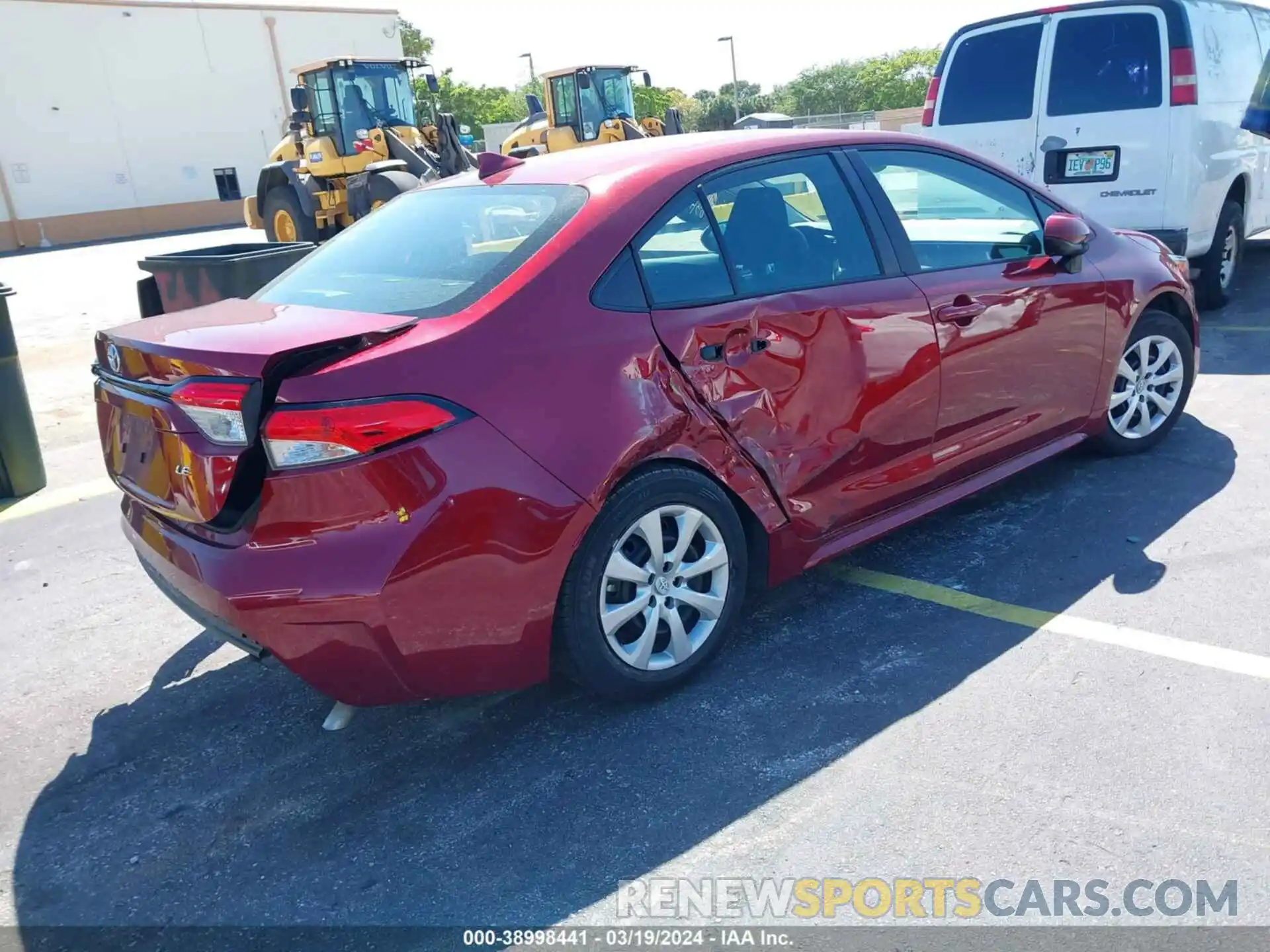 4 Photograph of a damaged car 5YFB4MDE8PP072283 TOYOTA COROLLA 2023