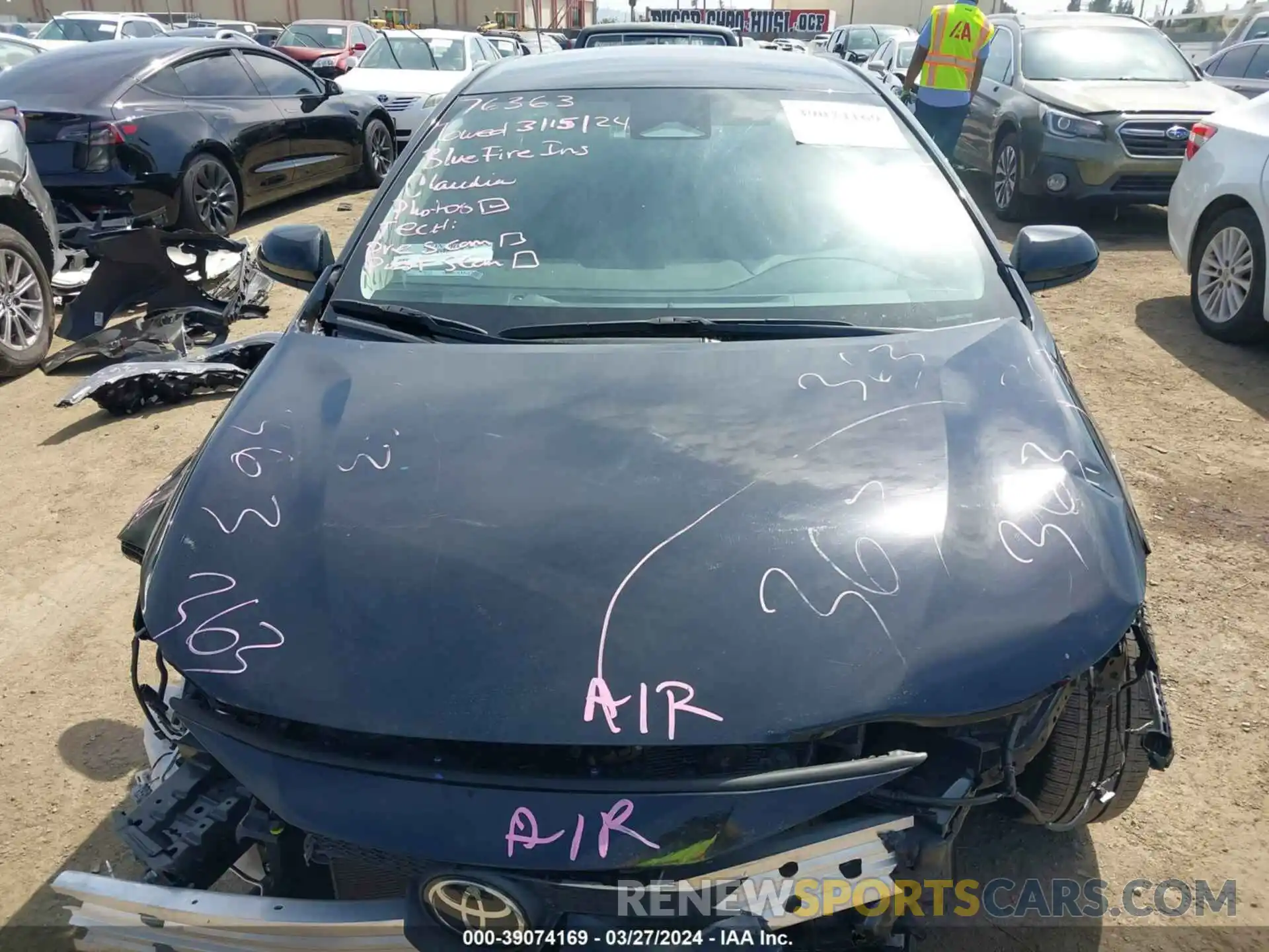 13 Photograph of a damaged car 5YFB4MDE9PP005563 TOYOTA COROLLA 2023