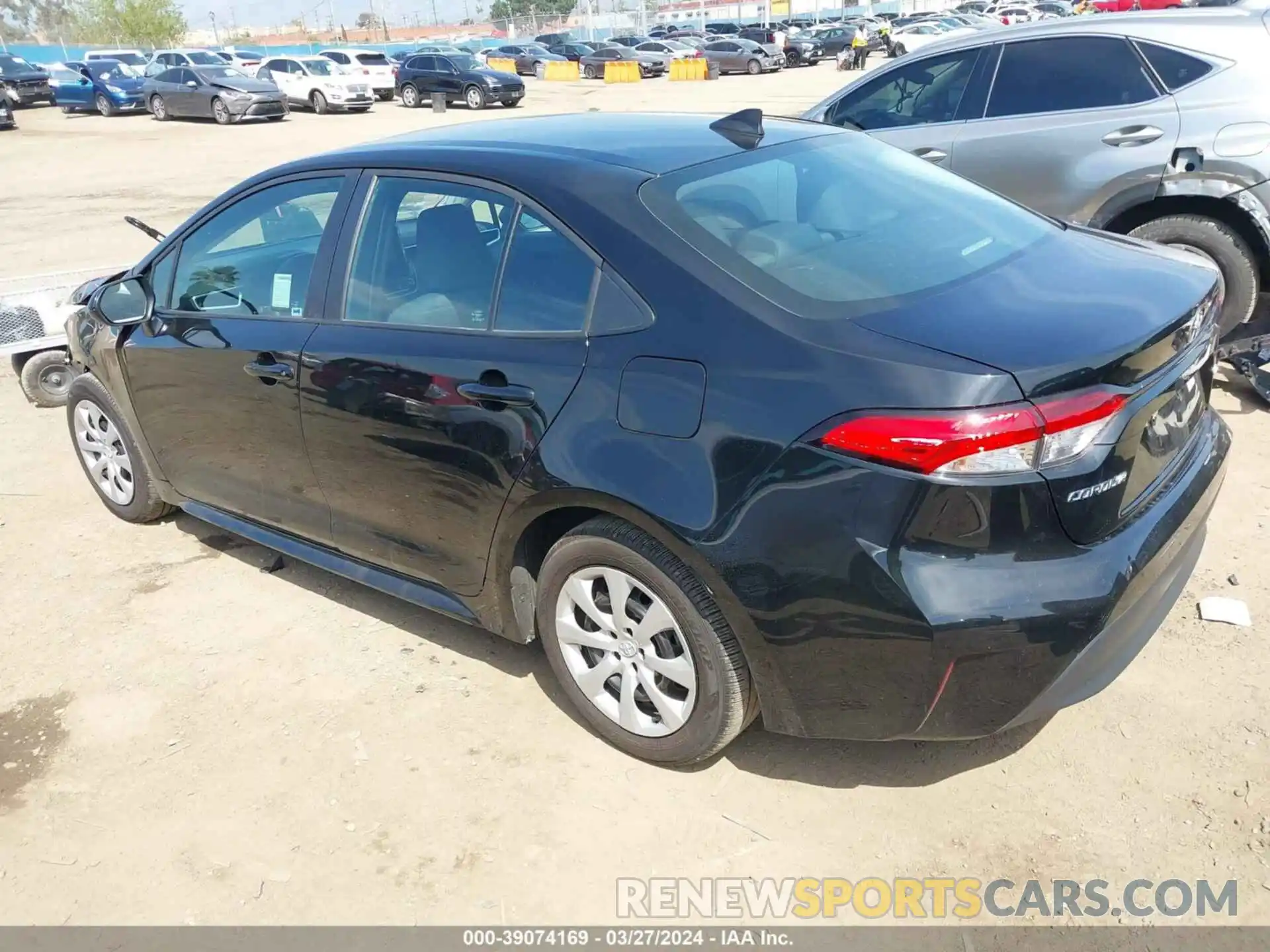 3 Photograph of a damaged car 5YFB4MDE9PP005563 TOYOTA COROLLA 2023