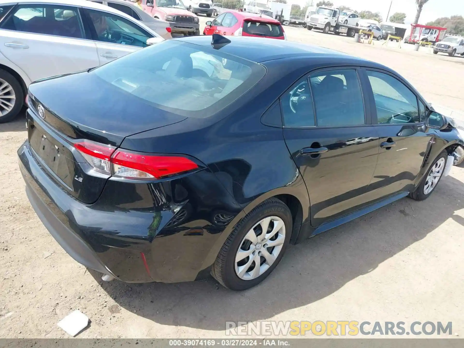 4 Photograph of a damaged car 5YFB4MDE9PP005563 TOYOTA COROLLA 2023