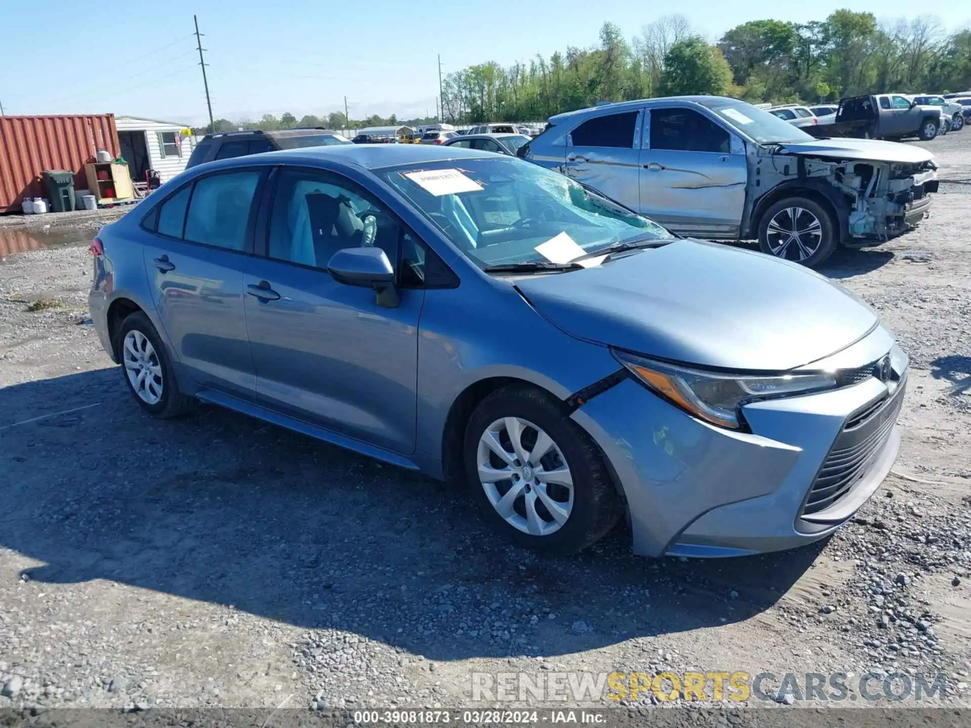 1 Photograph of a damaged car 5YFB4MDE9PP034125 TOYOTA COROLLA 2023