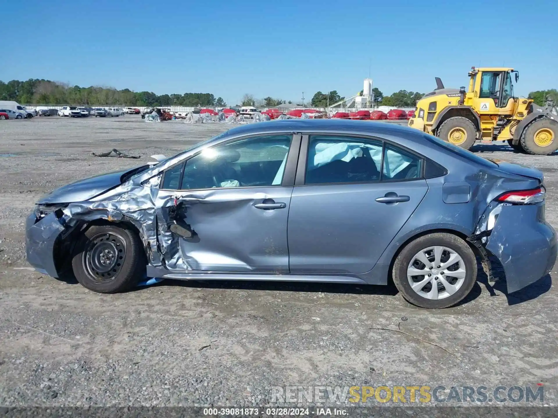 14 Photograph of a damaged car 5YFB4MDE9PP034125 TOYOTA COROLLA 2023