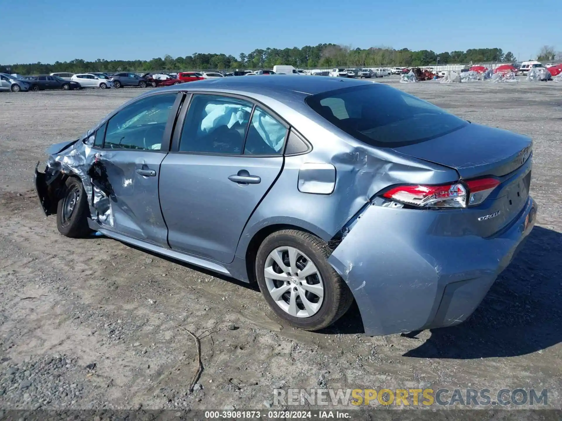 3 Photograph of a damaged car 5YFB4MDE9PP034125 TOYOTA COROLLA 2023