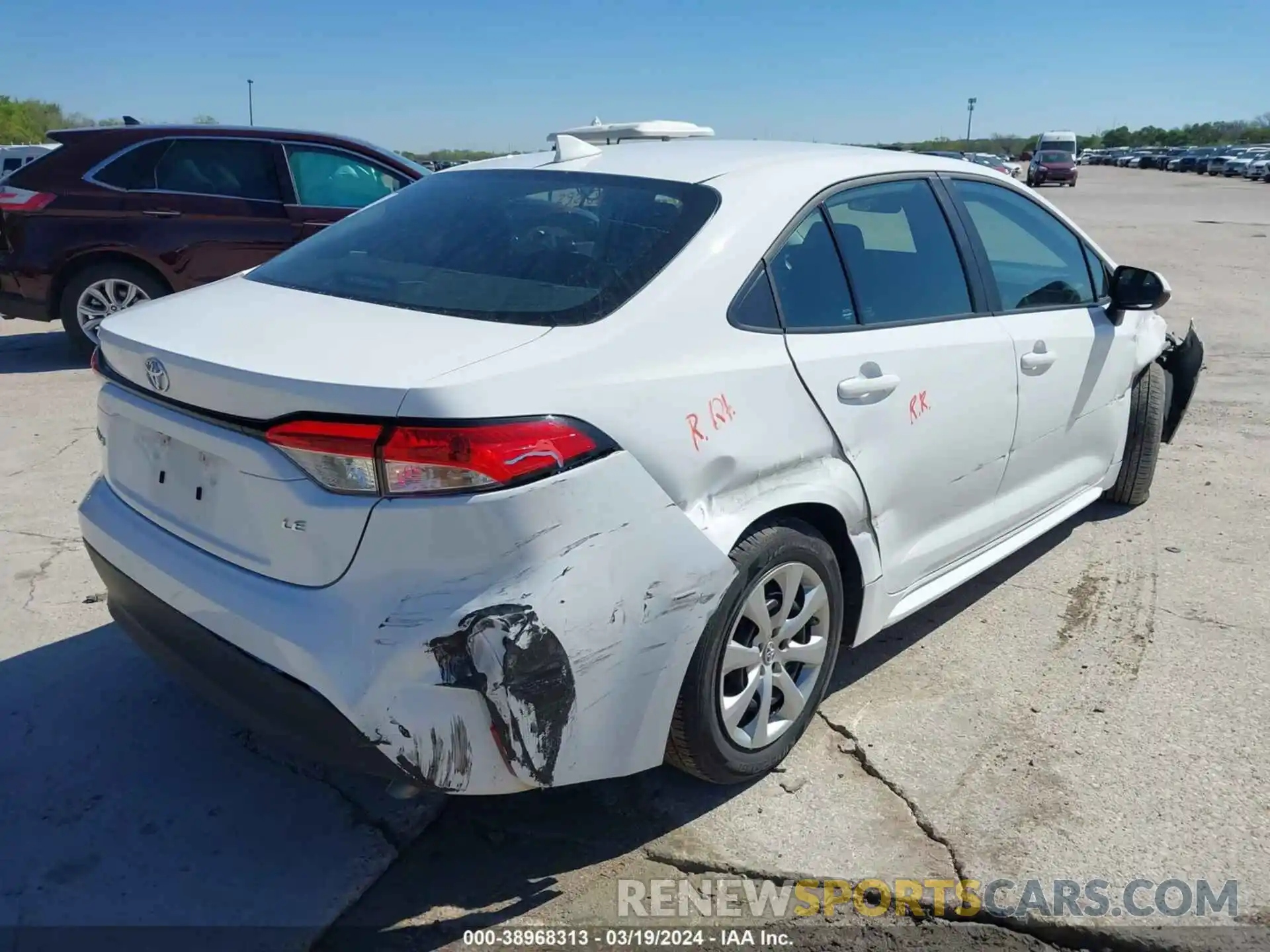 4 Photograph of a damaged car 5YFB4MDE9PP036263 TOYOTA COROLLA 2023