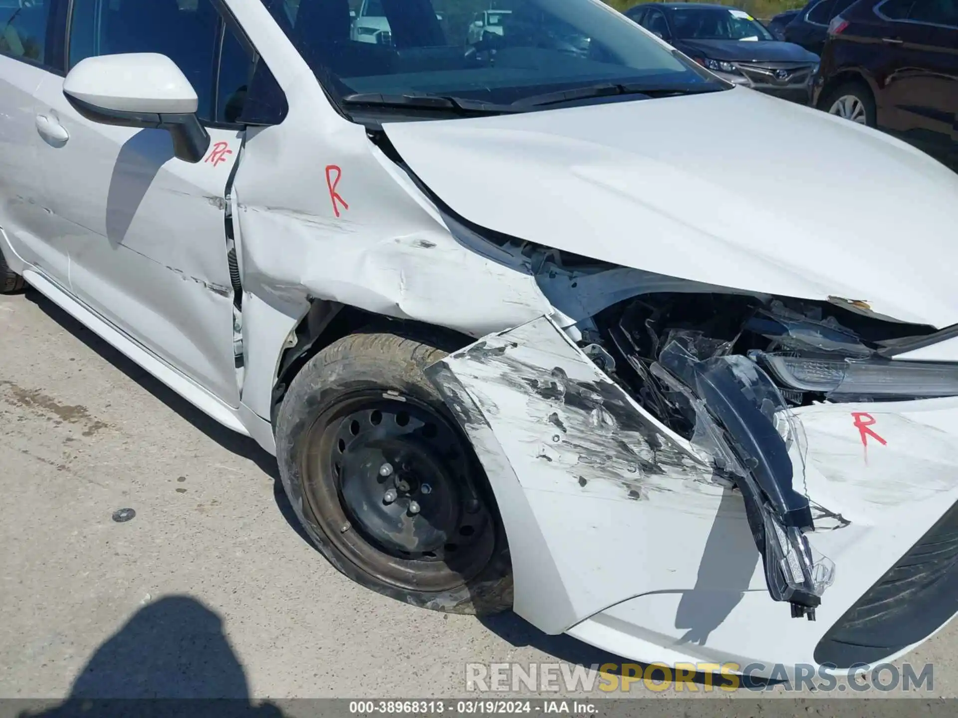 6 Photograph of a damaged car 5YFB4MDE9PP036263 TOYOTA COROLLA 2023