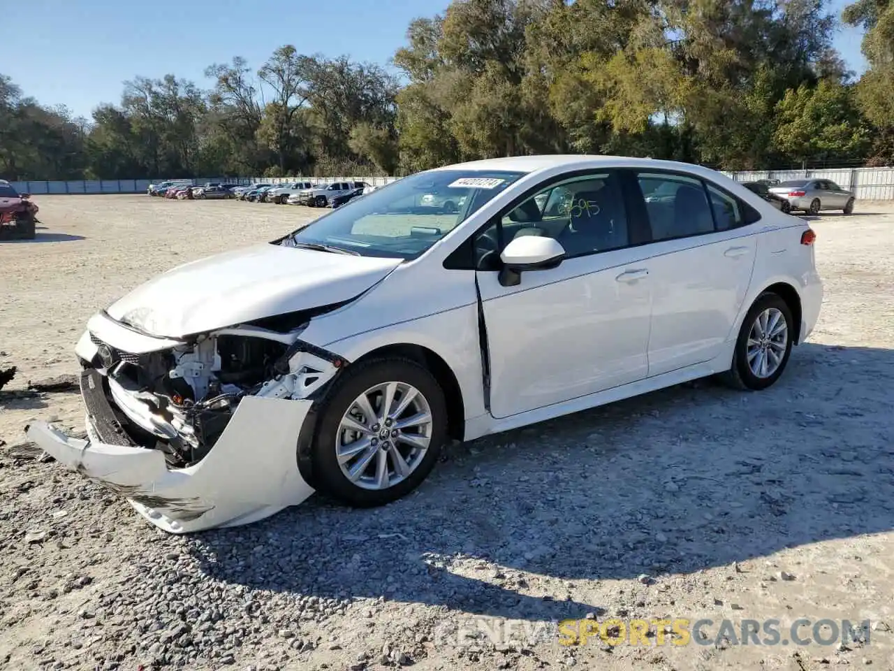 1 Photograph of a damaged car 5YFB4MDE9PP044105 TOYOTA COROLLA 2023