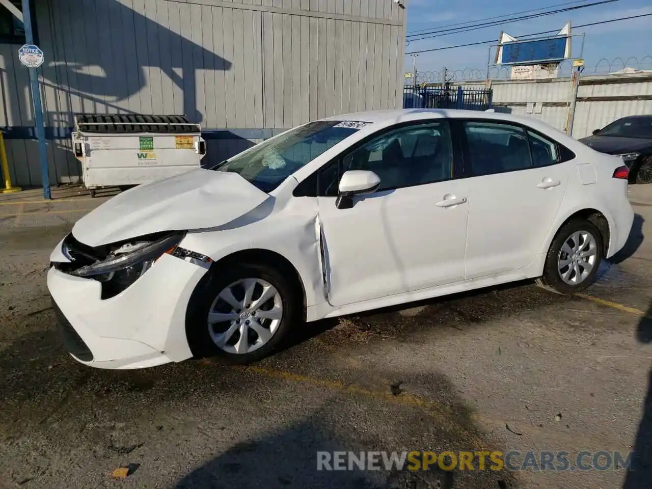 1 Photograph of a damaged car 5YFB4MDE9PP049241 TOYOTA COROLLA 2023