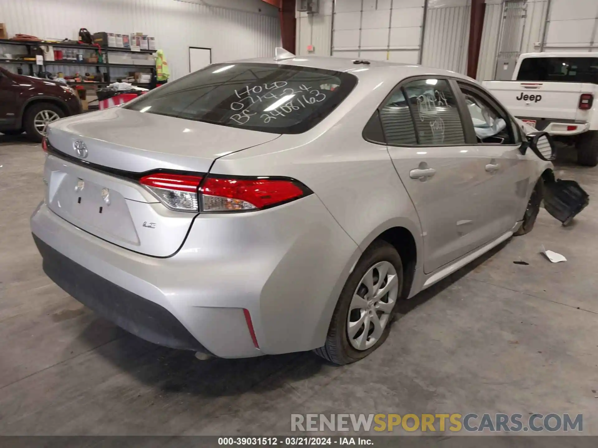 4 Photograph of a damaged car 5YFB4MDE9PP049756 TOYOTA COROLLA 2023