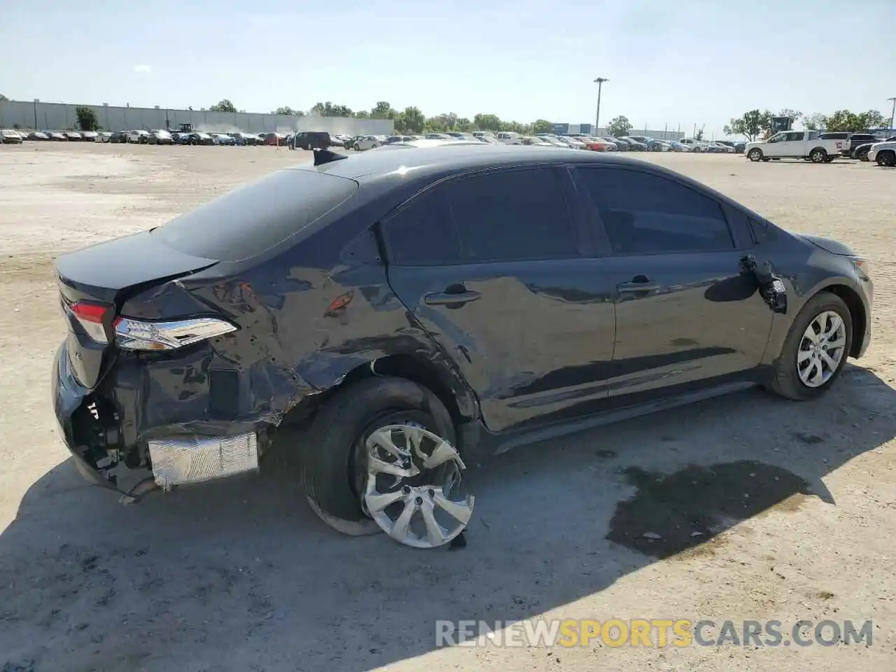 3 Photograph of a damaged car 5YFB4MDE9PP051619 TOYOTA COROLLA 2023