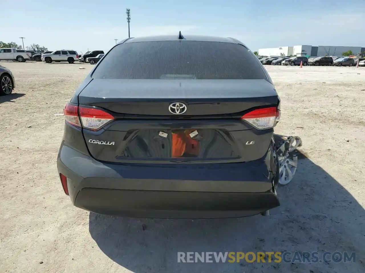 6 Photograph of a damaged car 5YFB4MDE9PP051619 TOYOTA COROLLA 2023